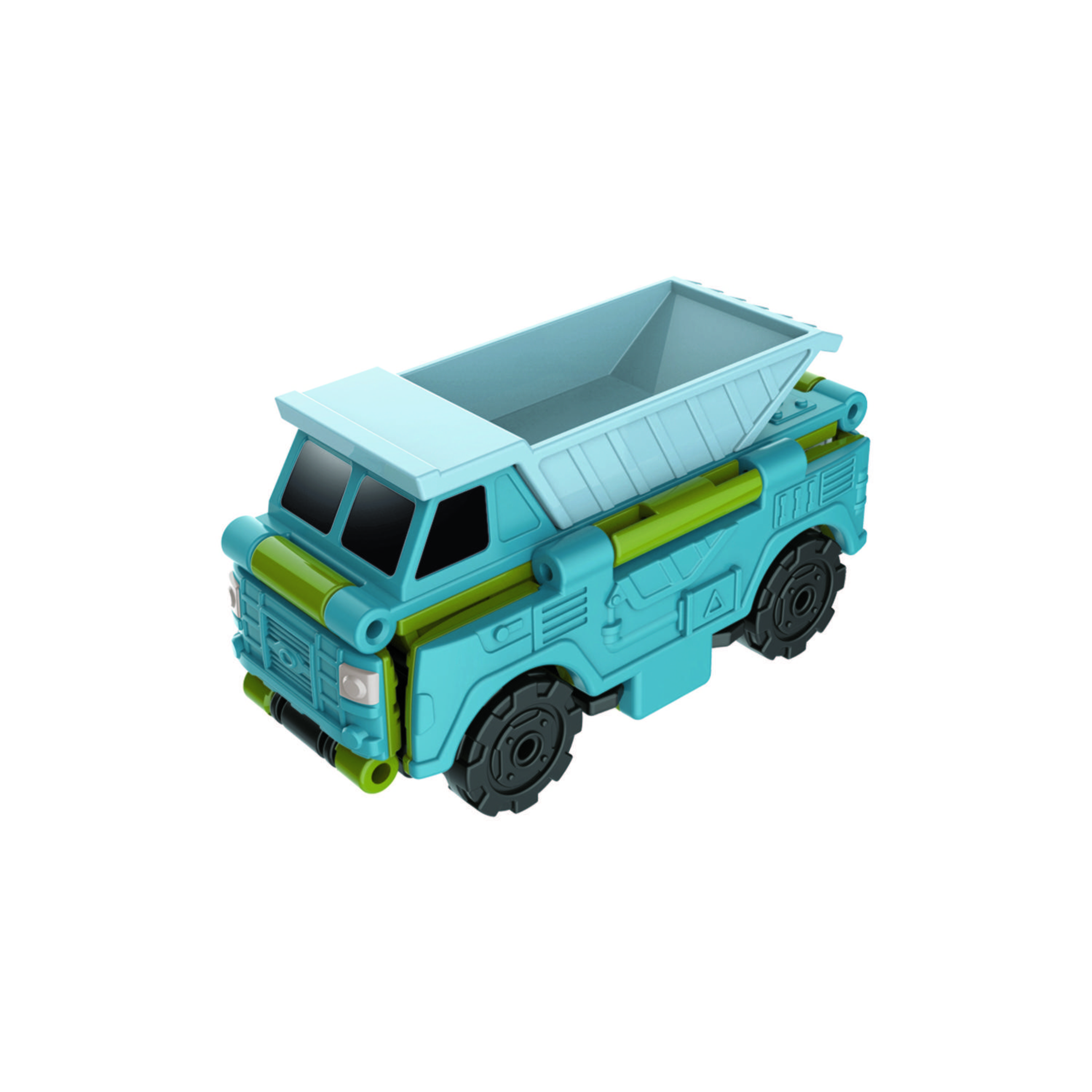 حاملة جنود وشاحنة إمداد قابلة للطي 2 في 1 من ترانسريسرز-toys-playvehicles-cars-image-2