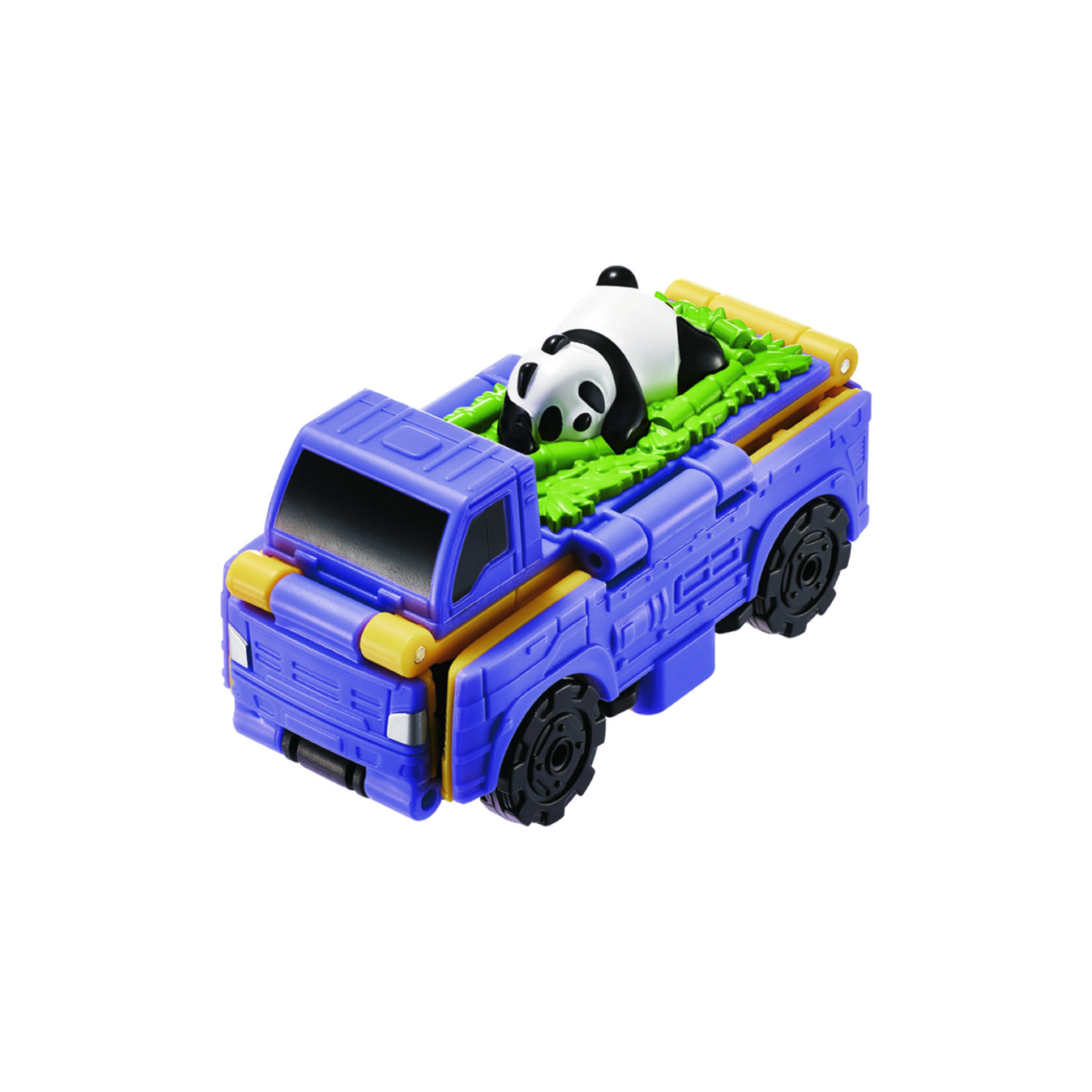 سيارة باندا الي شاحنة حشائش قابلة للطي 2 في 1 من ترانسريسرز-toys-playvehicles-cars-image-2