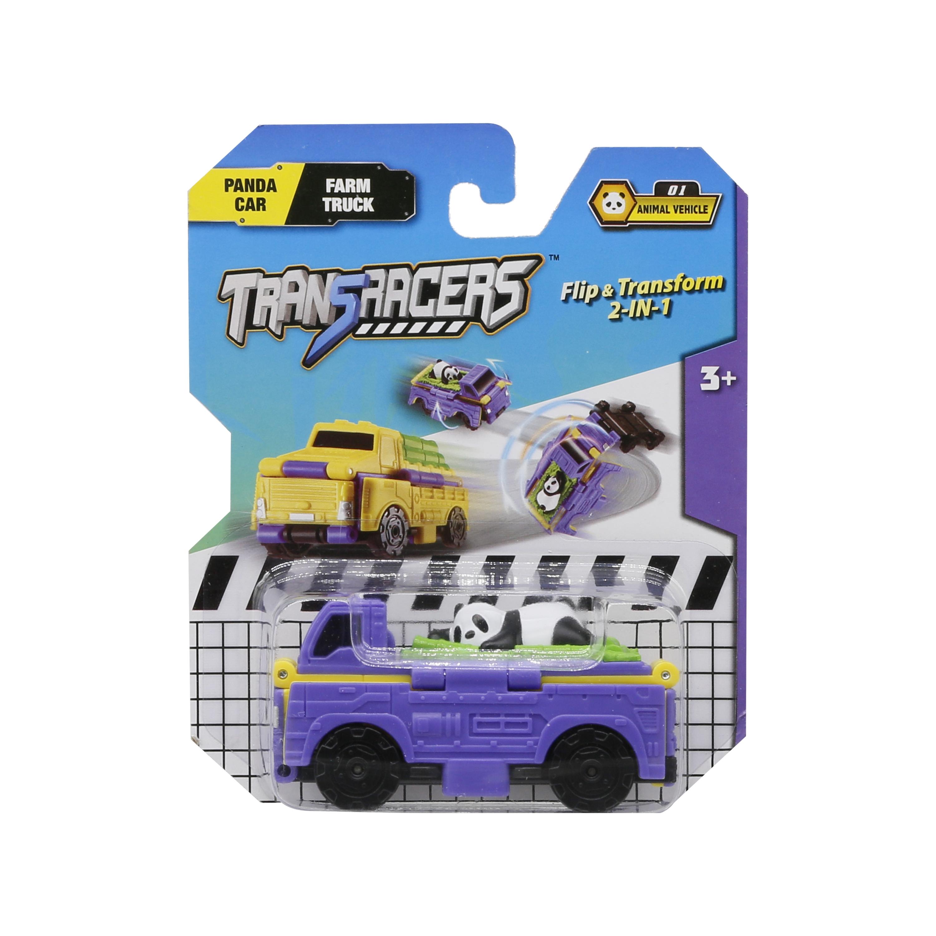 سيارة باندا الي شاحنة حشائش قابلة للطي 2 في 1 من ترانسريسرز-toys-playvehicles-cars-image-3