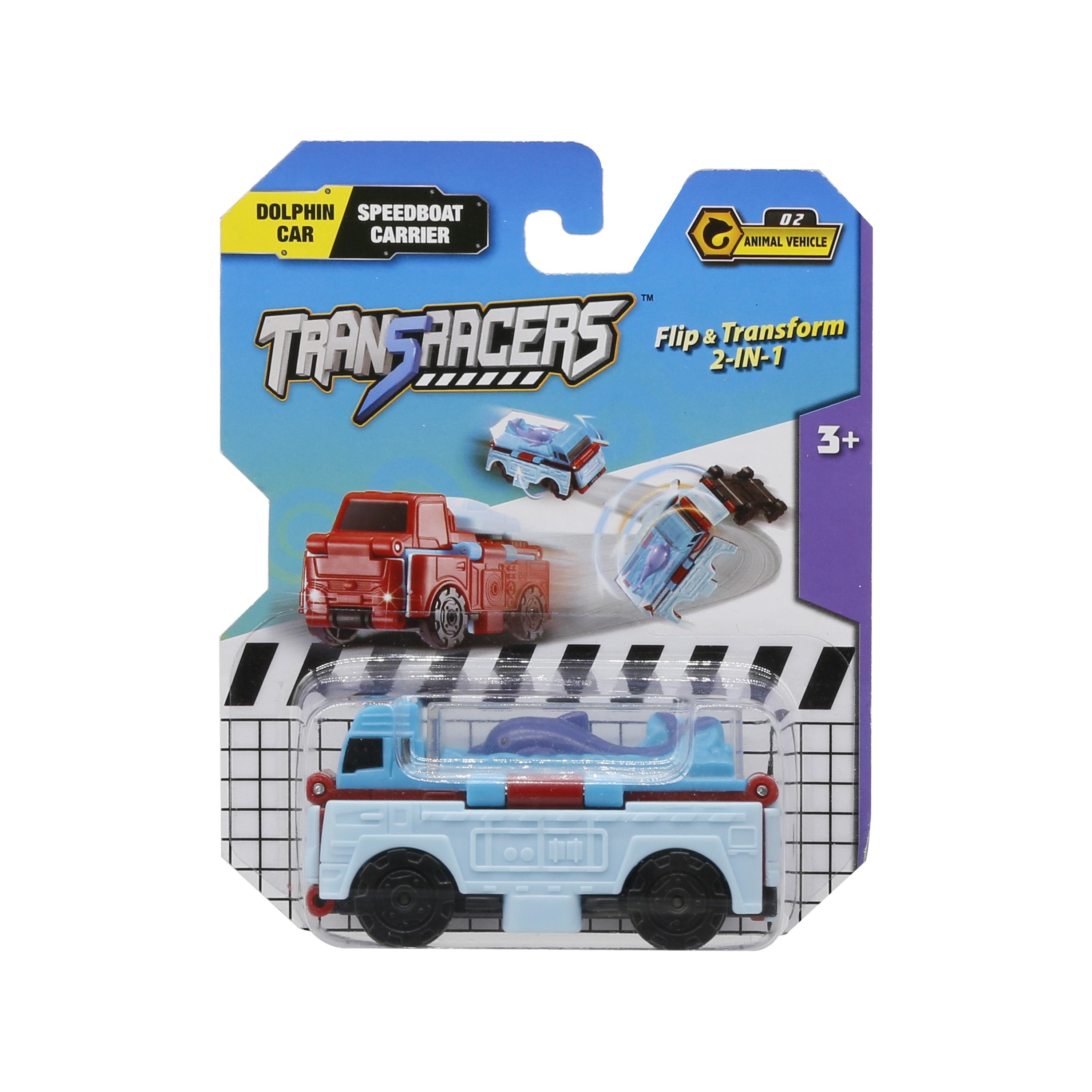 سيارة دولفين الي مركبة تخزين مياه قابلة للطي 2 في 1 من ترانسريسرز-toys-playvehicles-cars-image-1