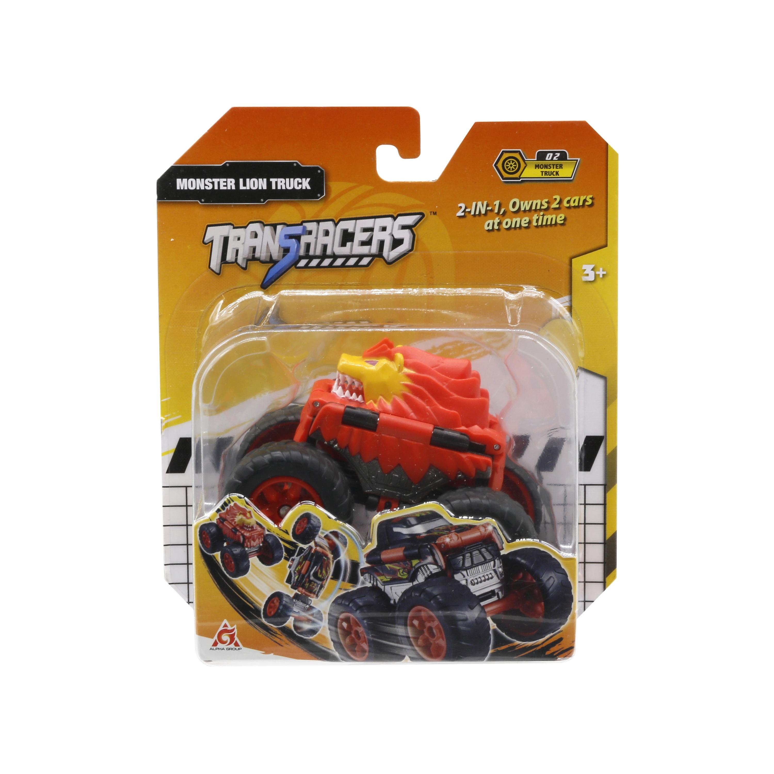 شاحنة مونستر أسد قابلة للطي 2 في 1 من ترانسريسرز-toys-playvehicles-cars-image-2