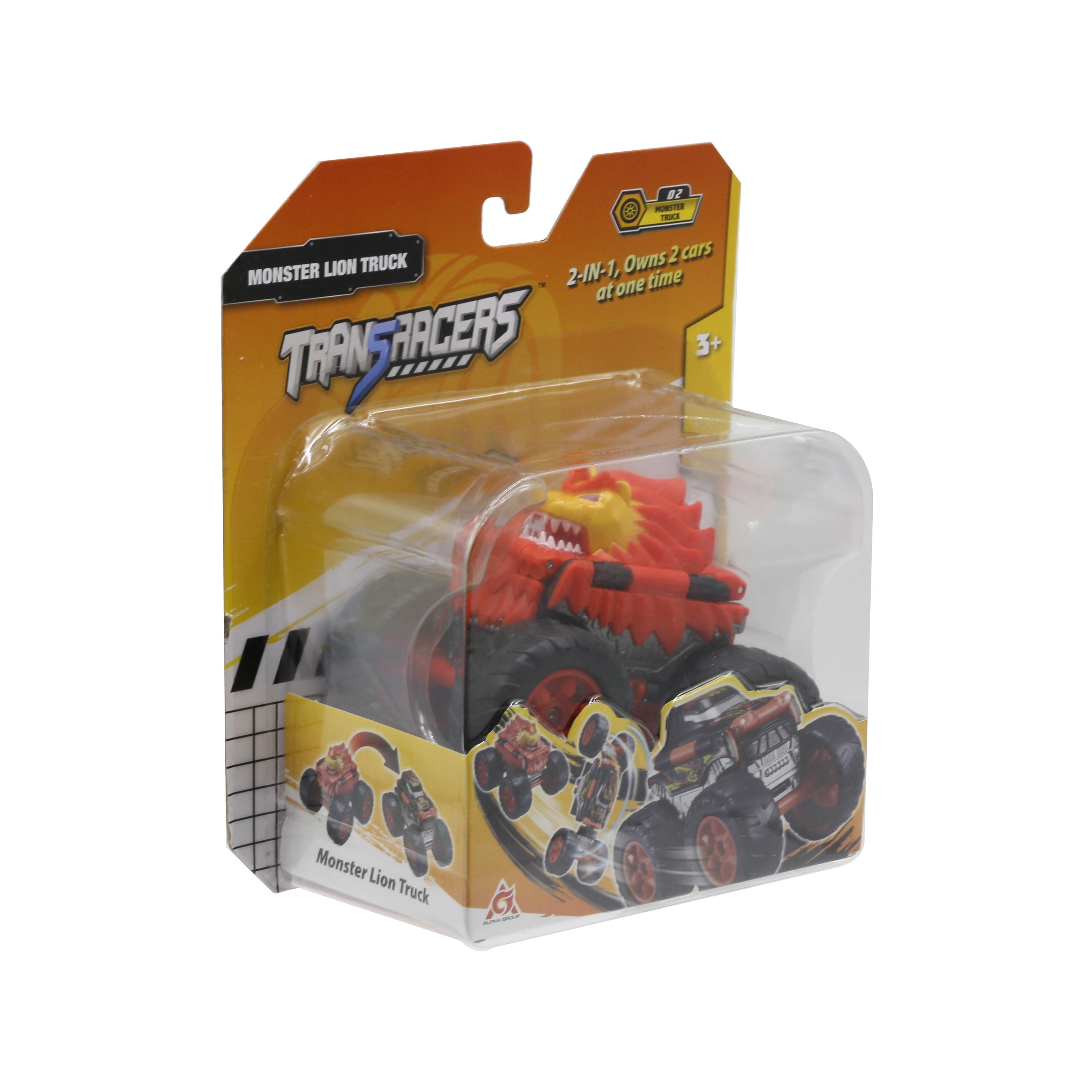 شاحنة مونستر أسد قابلة للطي 2 في 1 من ترانسريسرز-toys-playvehicles-cars-image-3