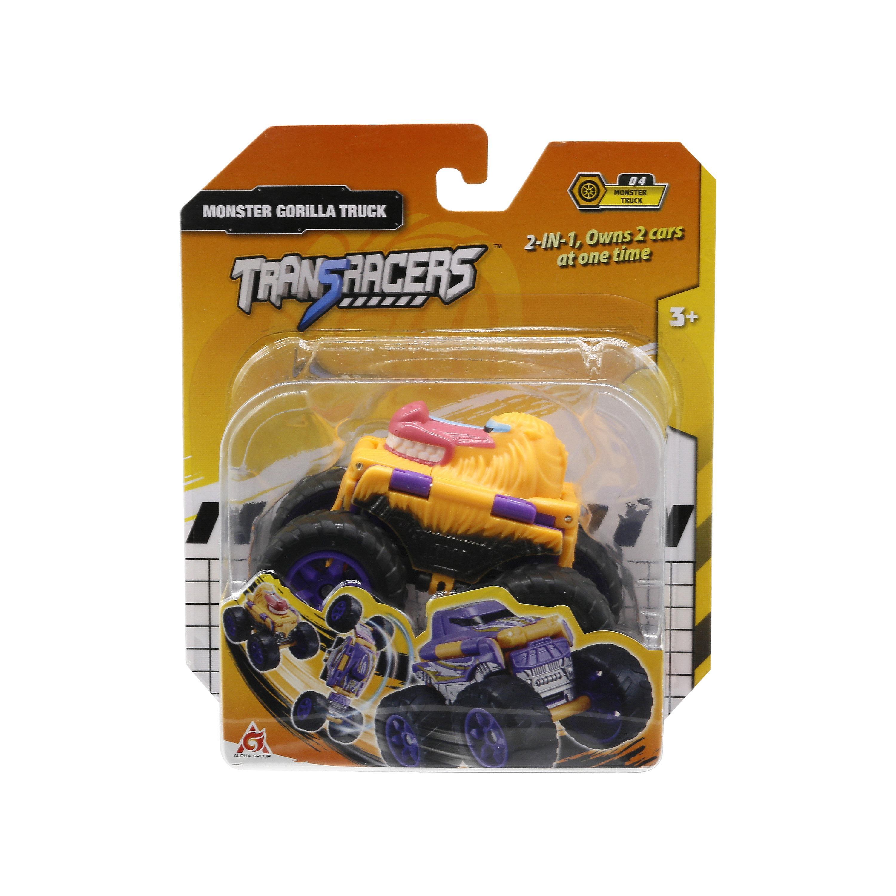 Transracers 2-in-1 Flip Vehicle Monster Gorilla Truck-toys-playvehicles-cars-image-3