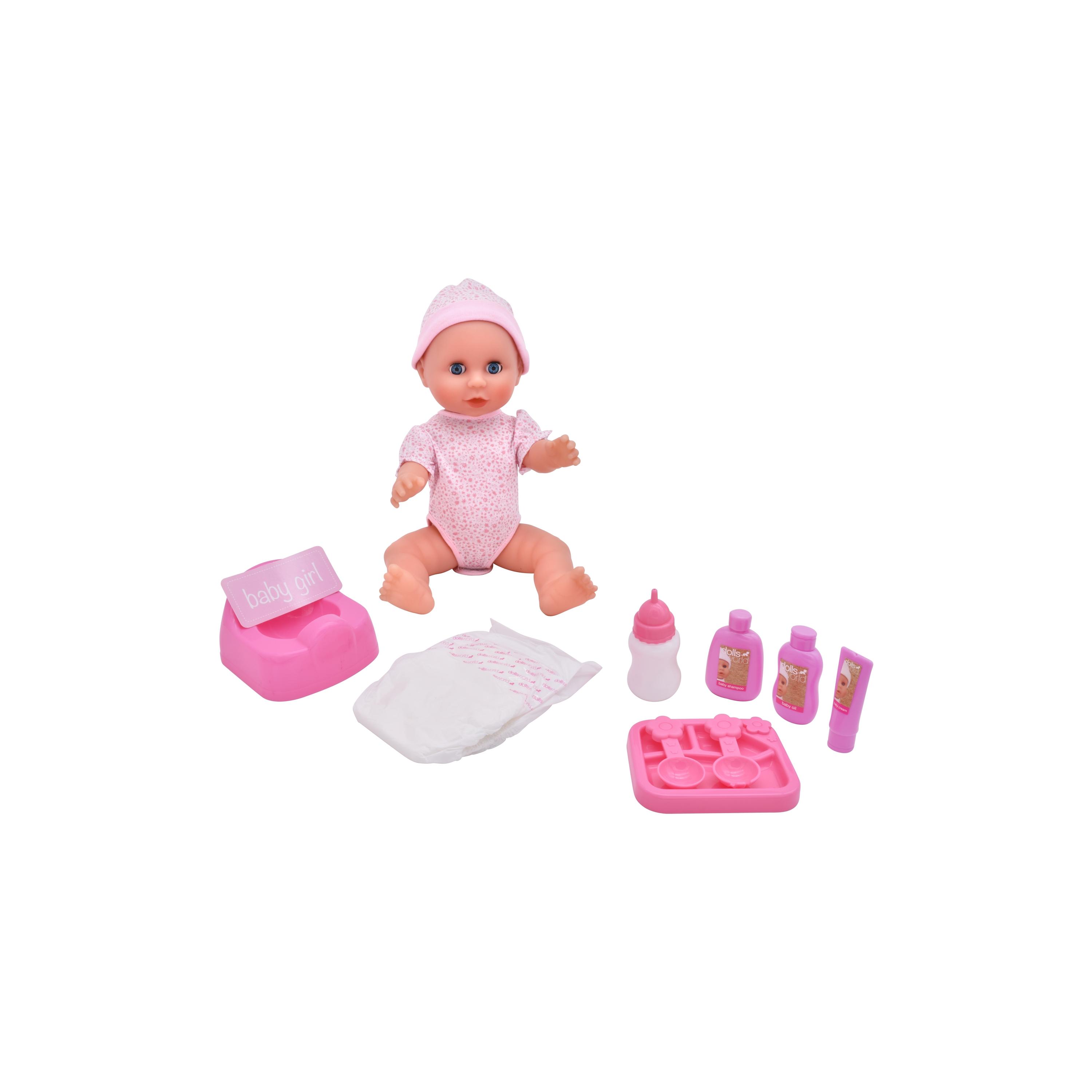 دمية فاخرة درينك اند ويت أوليفيا من دولز وورلد - 38 سم-toys-dollsandplaysets-dollplaysets-image-4