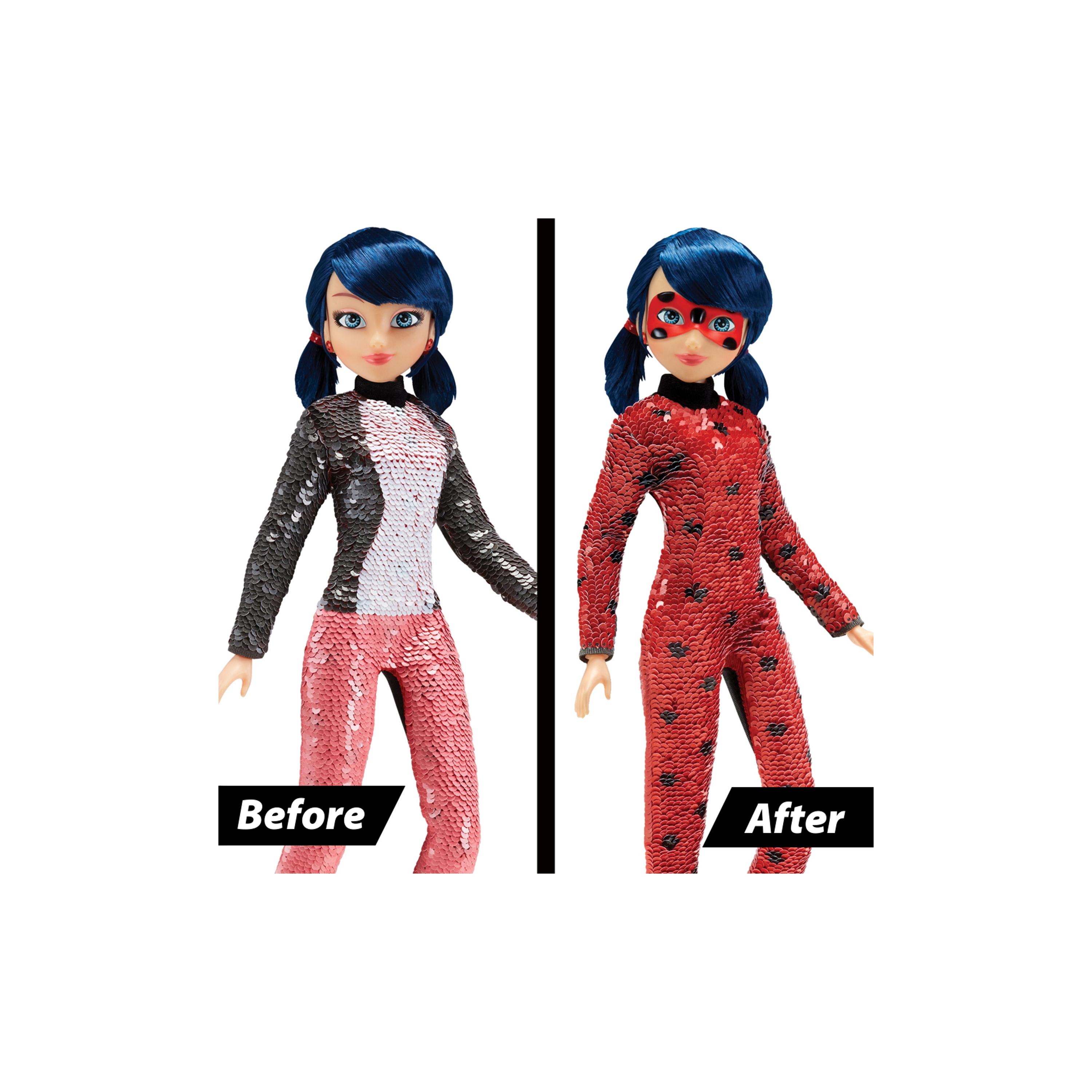 Miraculous Fashion Flip Marinette To Ladybug Figure With Mask-toys-playfigures-actionfigures-image-4
