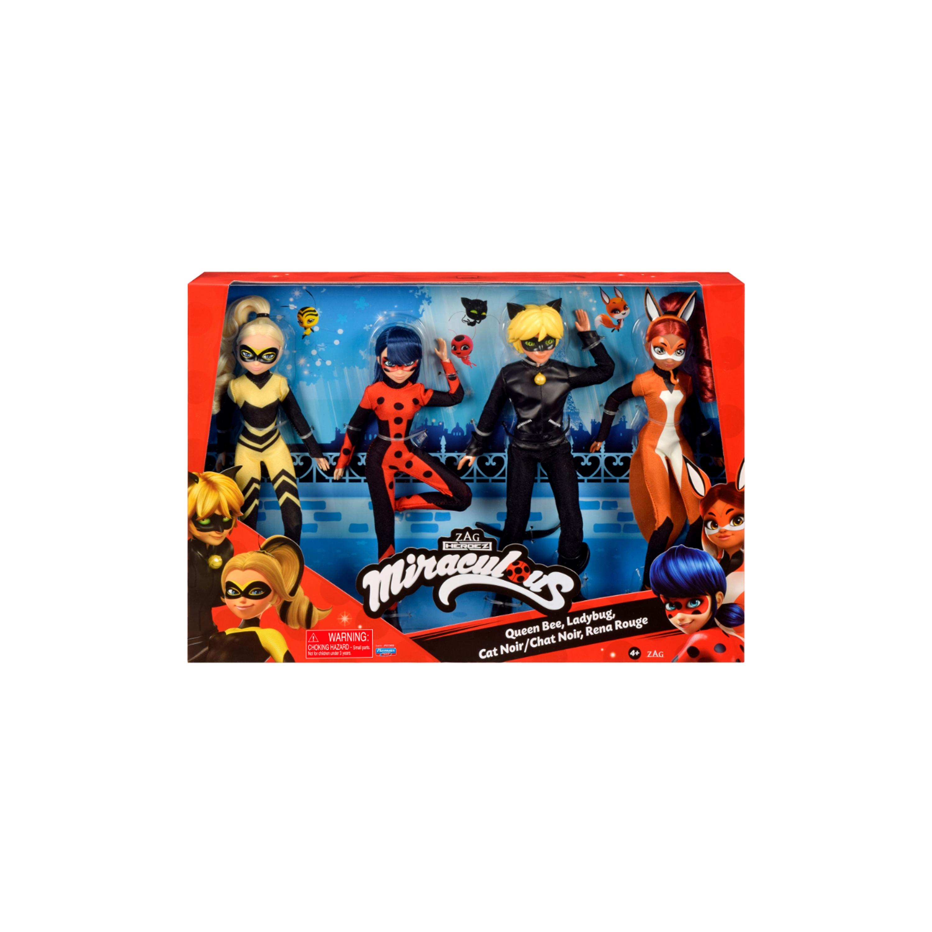 Miraculous 4-Piece Heroez Figures Gift Set-toys-playfigures-actionfigures-image-1