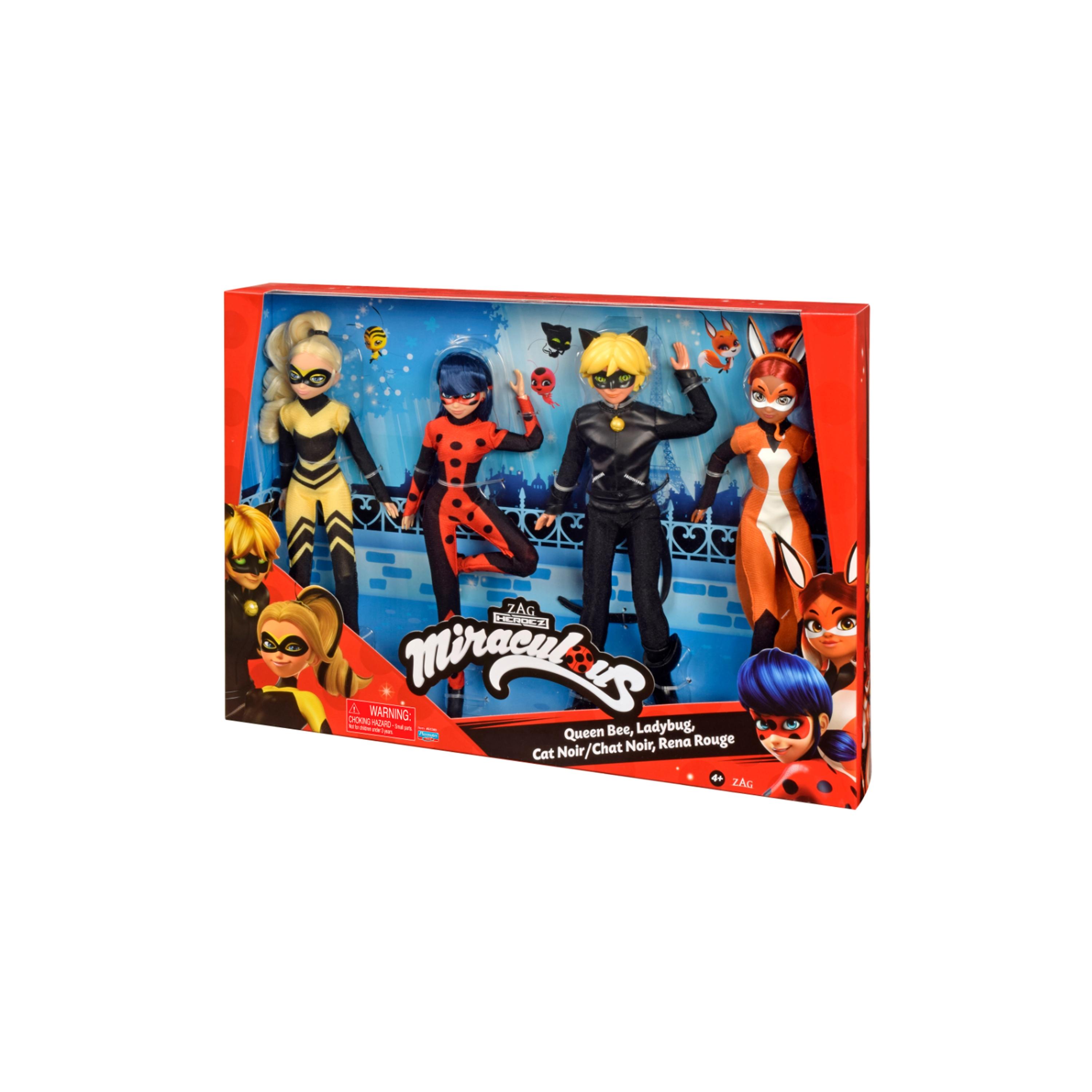 Miraculous 4-Piece Heroez Figures Gift Set-toys-playfigures-actionfigures-image-3