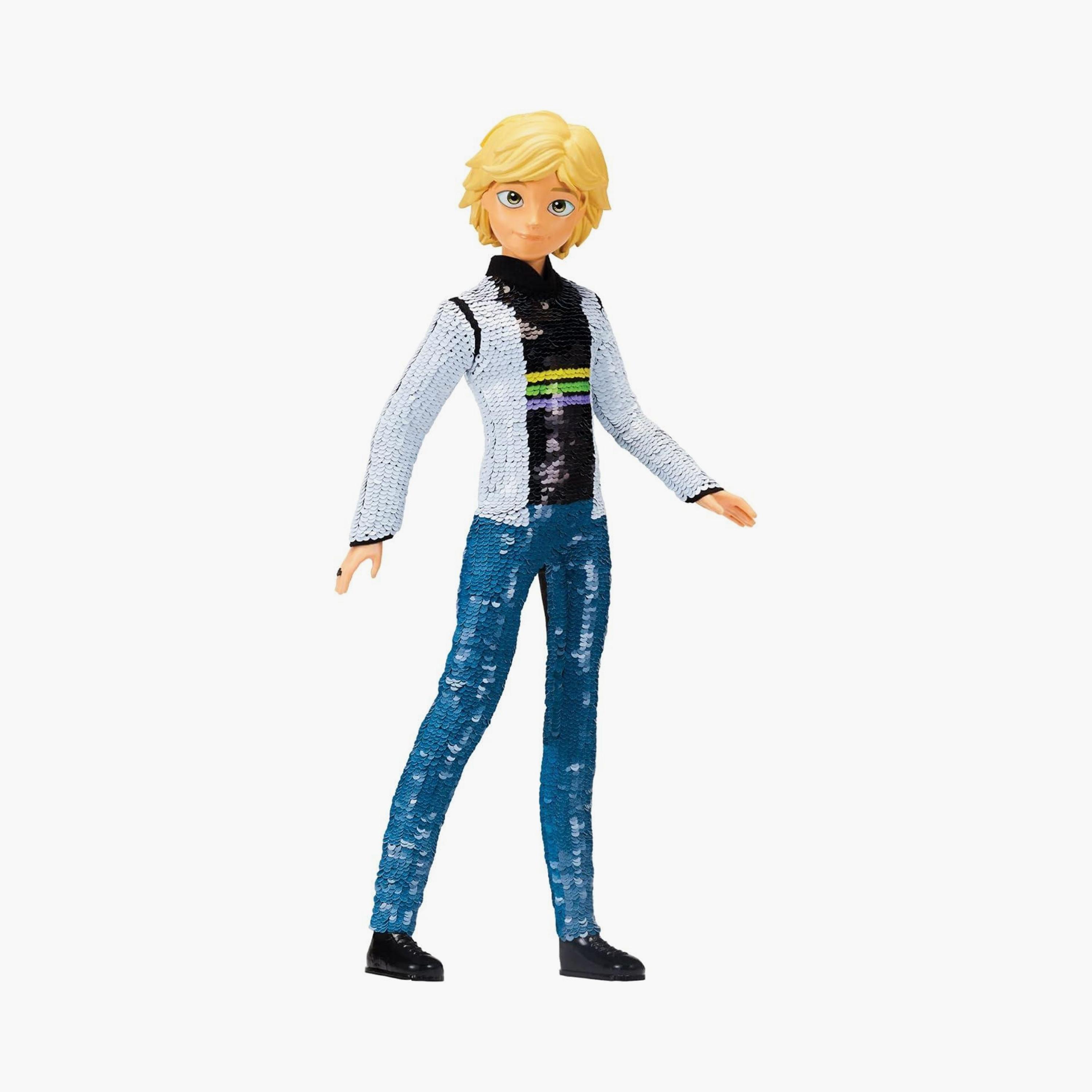 Miraculous Fashion Flip Doll - Adrien To Cat Noir-toys-playfigures-actionfigures-image-1