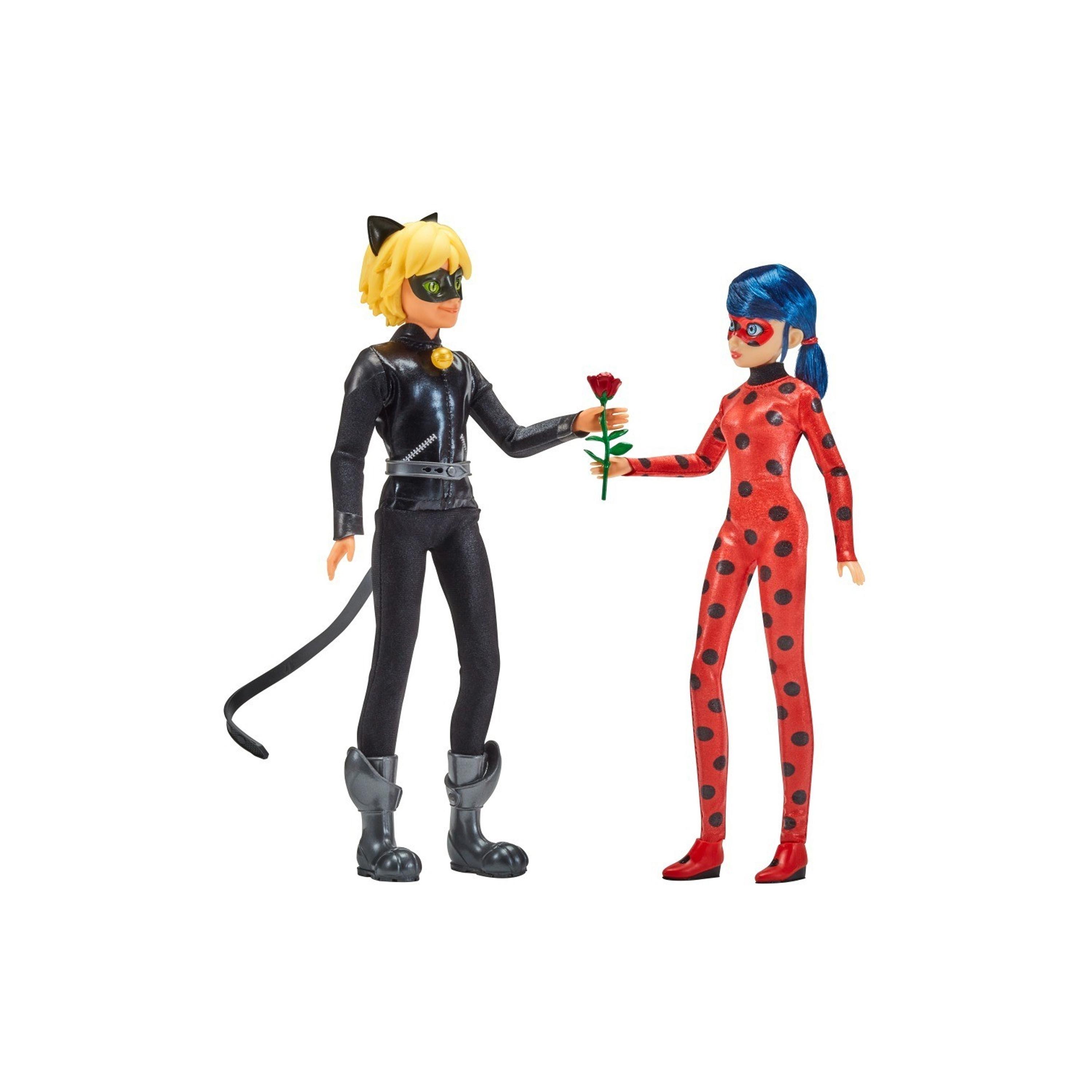 Miraculous 2-Piece Ladybug & Cat Noir Figures-toys-playfigures-actionfigures-image-1