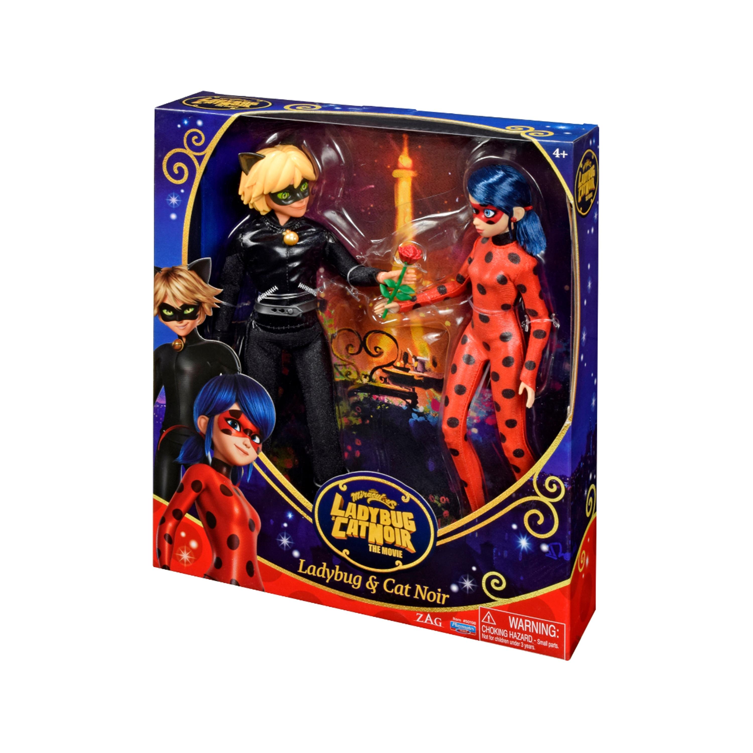 Miraculous 2-Piece Ladybug & Cat Noir Figures-toys-playfigures-actionfigures-image-2