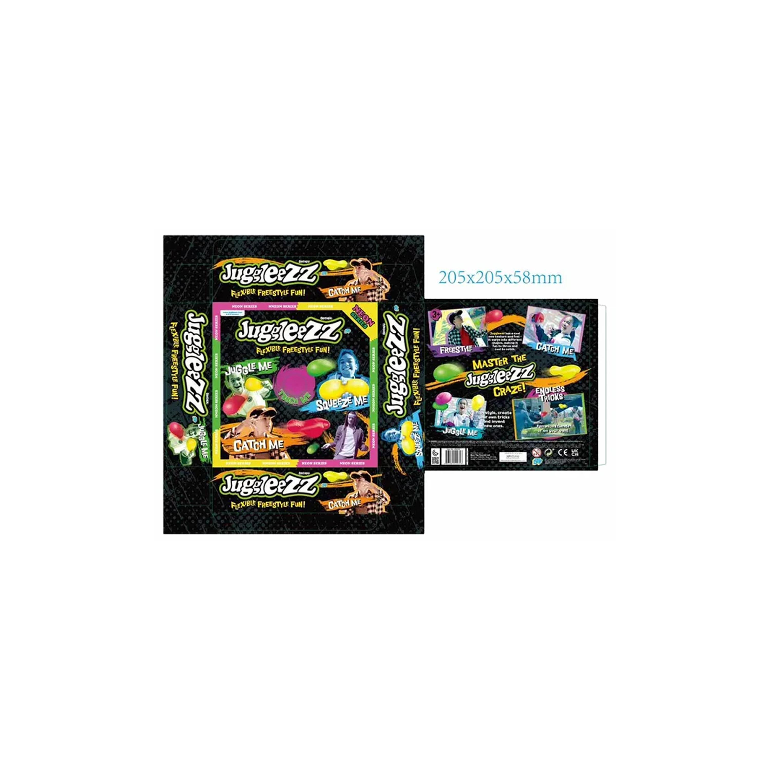 Juggleezz Flexible Ball - Neon Colours Series-toys-outdoor-sports-image-2