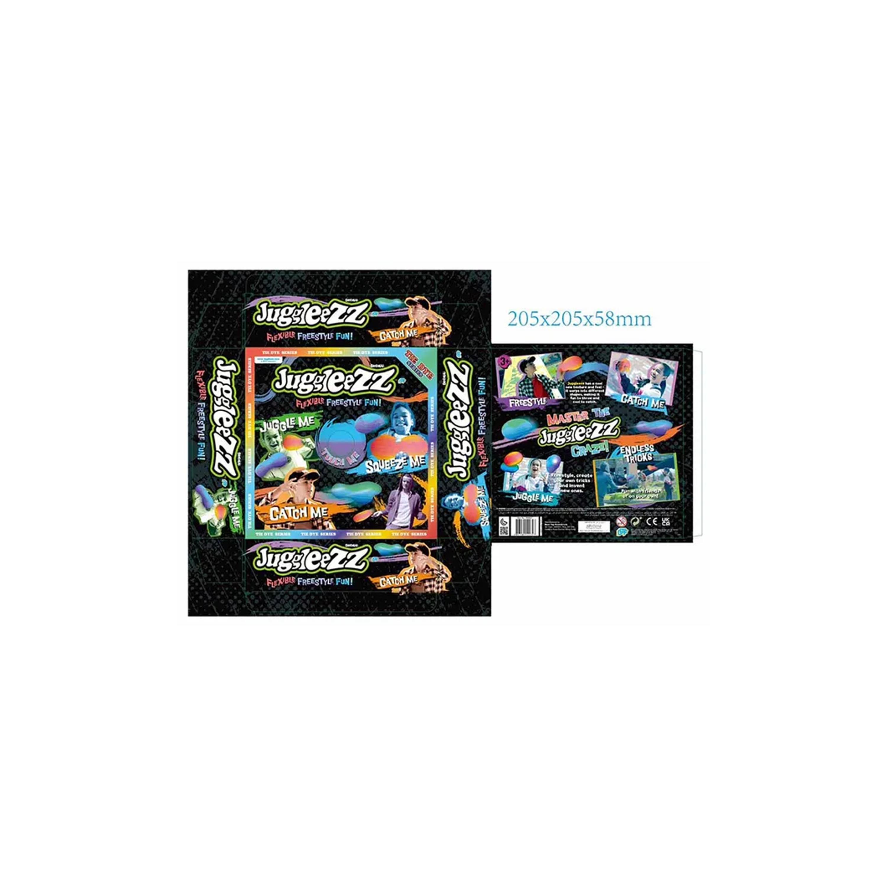 Juggleezz Flexible Ball - Tie Dye Colours Series-toys-outdoor-sports-image-2