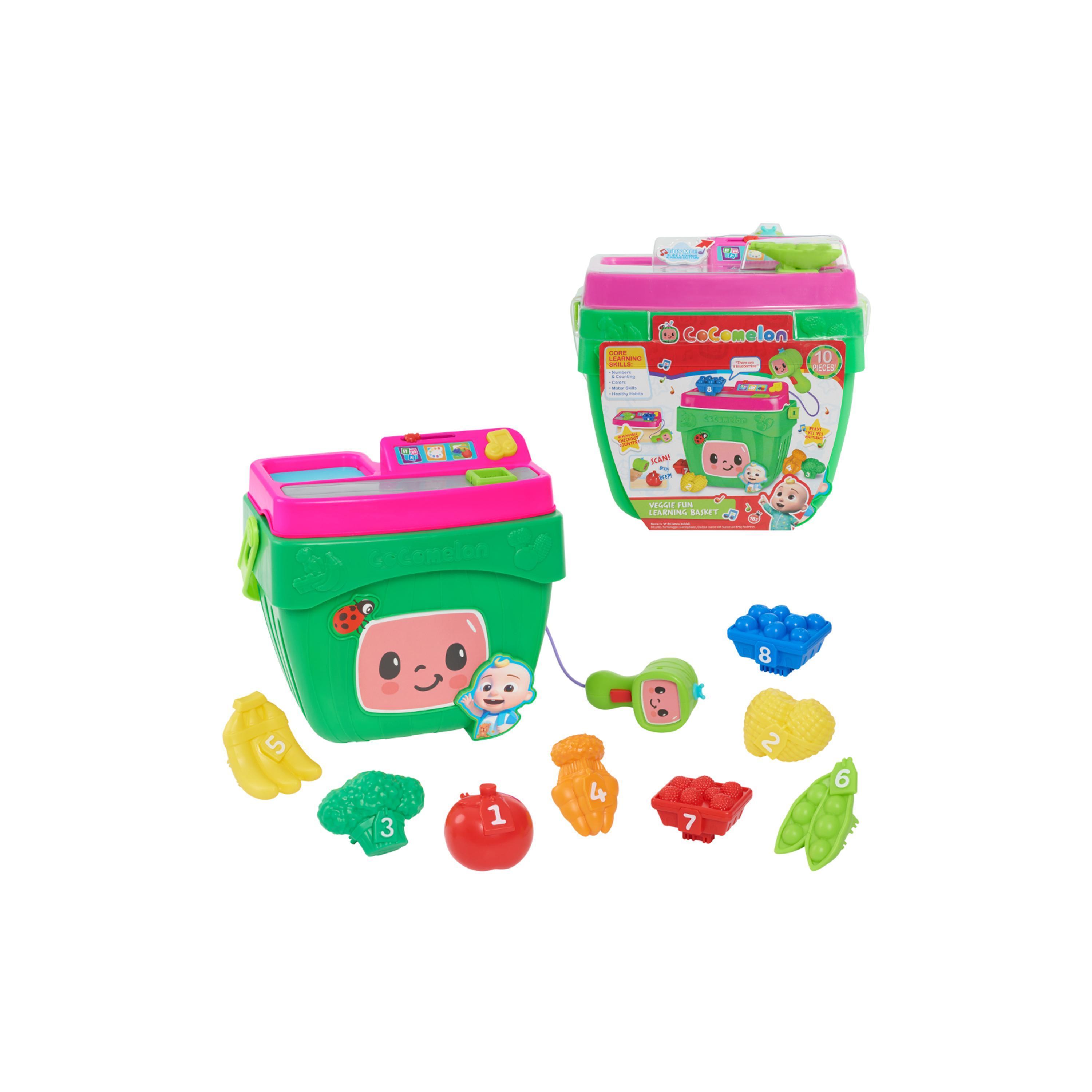 CCoComelon Veggie Fun Learning Basket-toys-roleplay-playfoods-image-1
