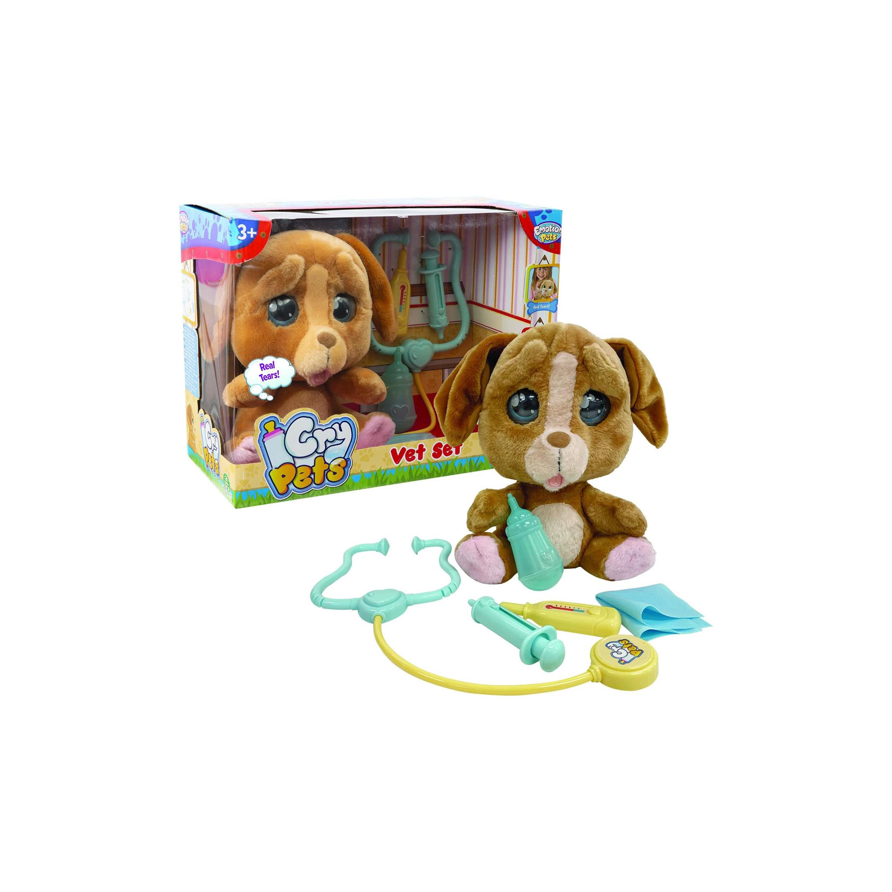 Cry Pets Veterinary Deluxe Interactive Plush Set-toys-plushsofttoys-animals-image-1