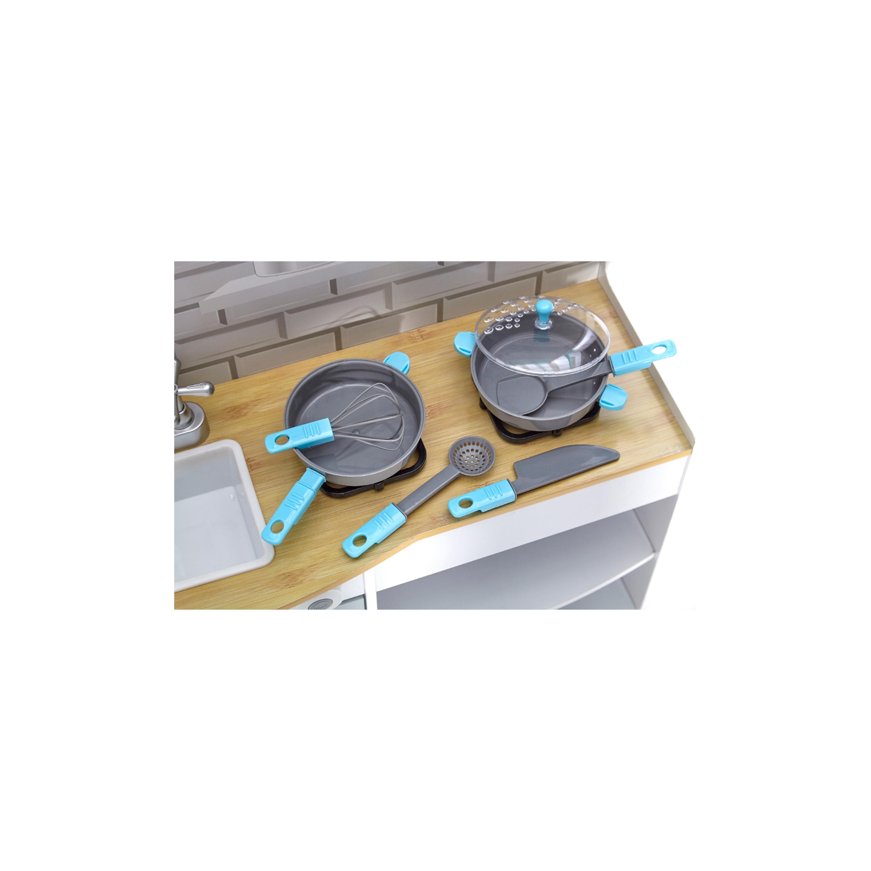 Plum Peppermint Townhouse 2-In-1 Play Kitchen & Dolls House-toys-roleplay-kitchensets-image-3