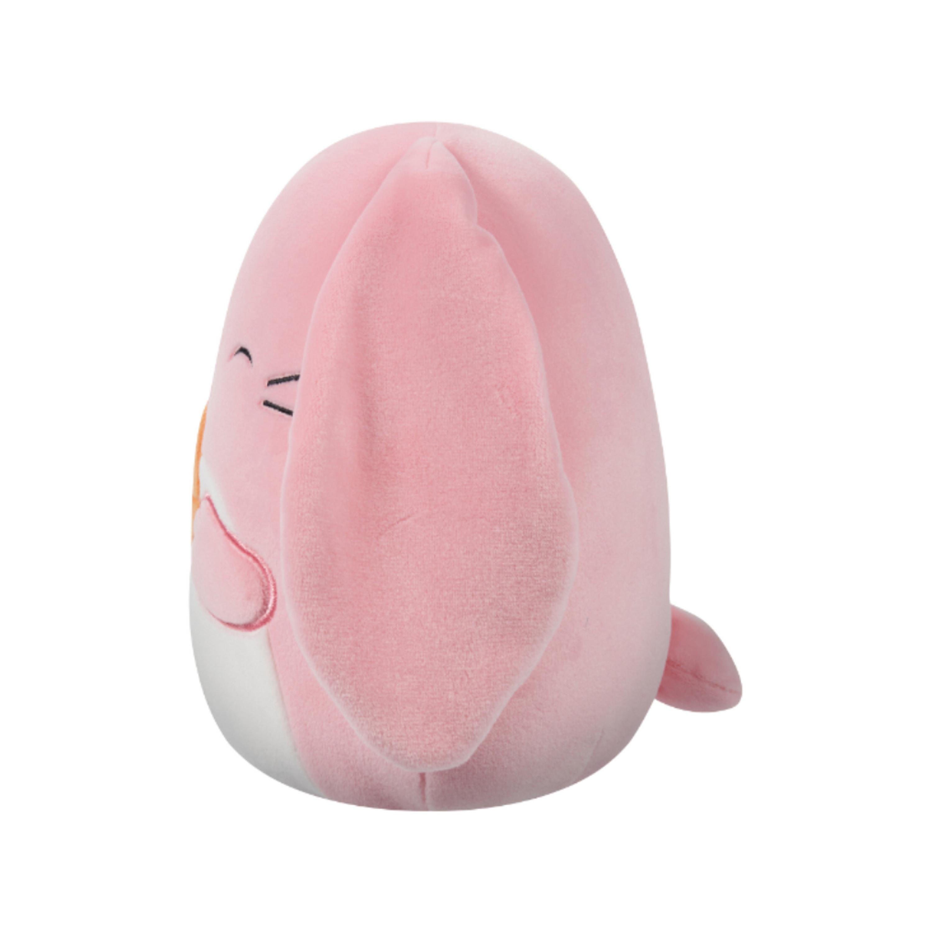 Squishmallow 3.5'' Bop the Pink Bunny with Carrot Clip-on Plush Toy-toys-plushsofttoys-animals-image-3
