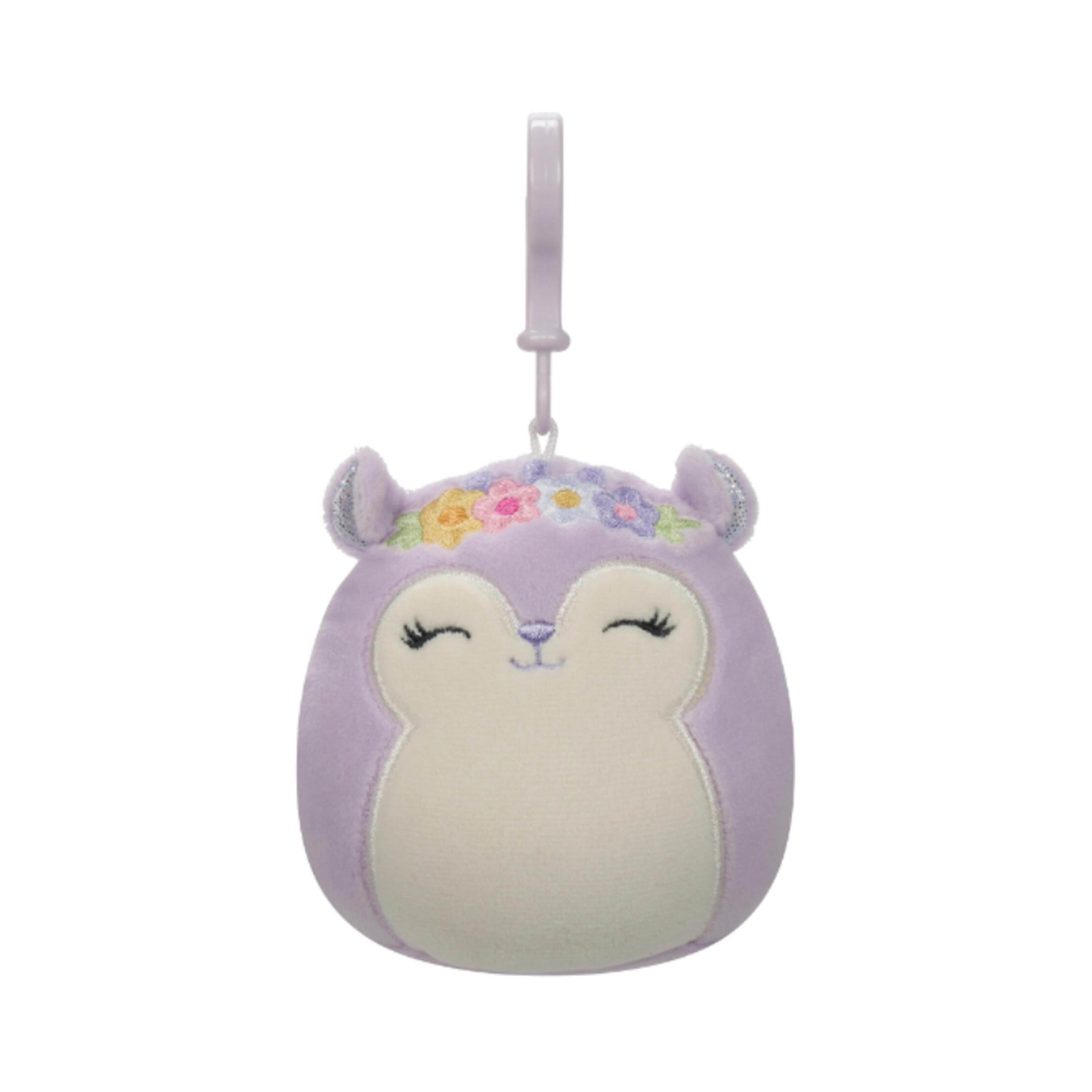 لعبة محشوة بمشبك السنجاب الارجواني سيدني 3.5 بوصة من سكويشميللو-toys-plushsofttoys-animals-image-1