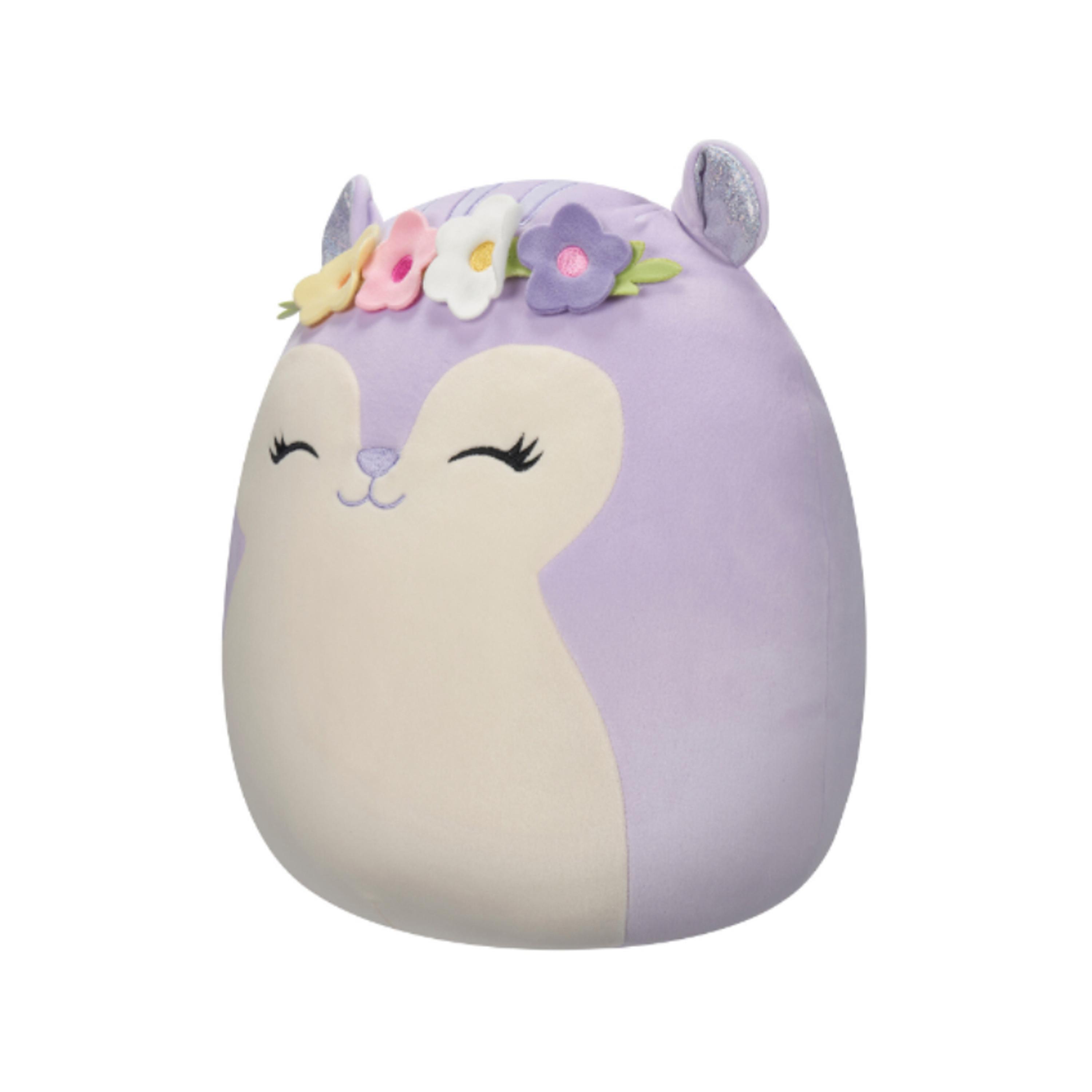 لعبة محشوة بمشبك السنجاب الارجواني سيدني 3.5 بوصة من سكويشميللو-toys-plushsofttoys-animals-image-2