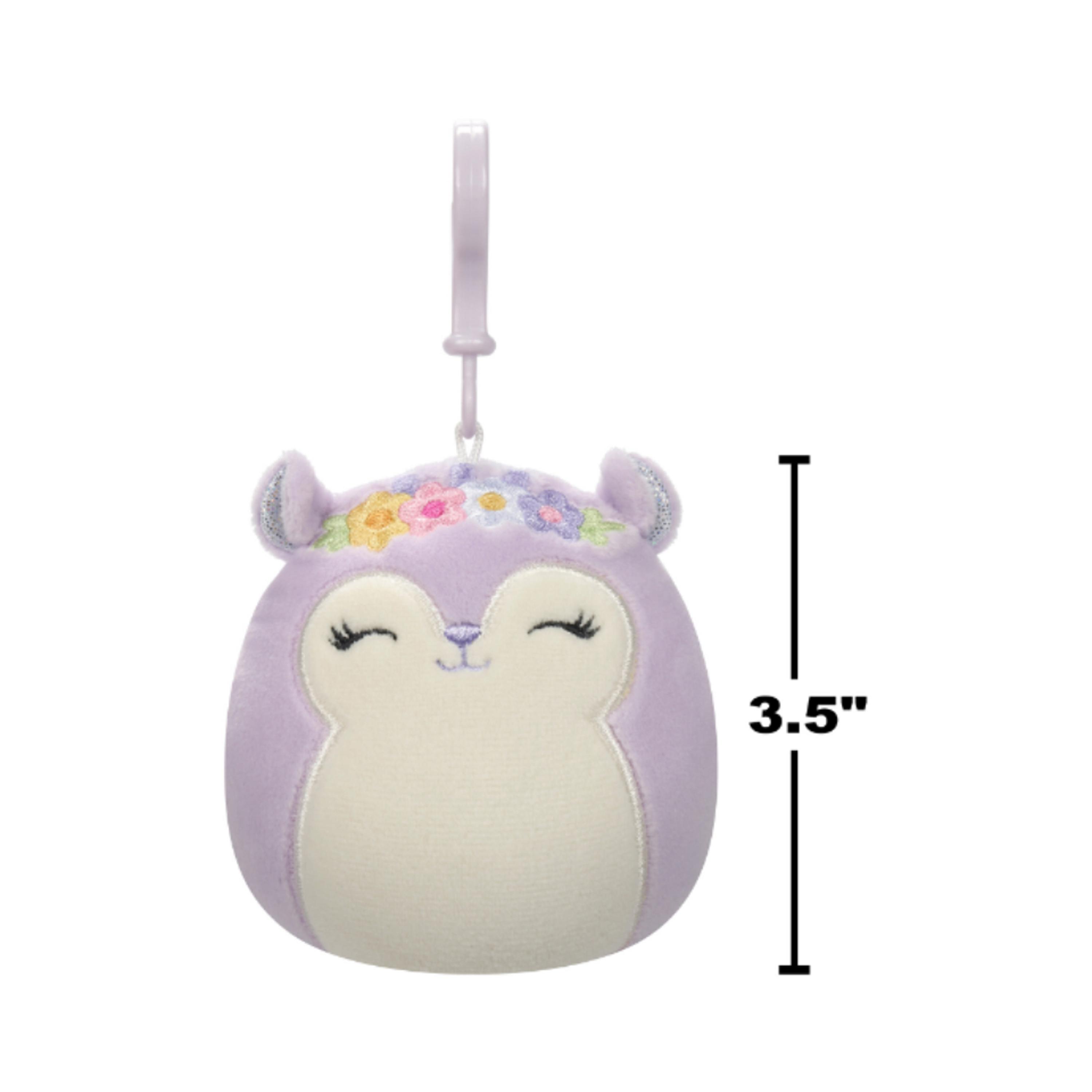 لعبة محشوة بمشبك السنجاب الارجواني سيدني 3.5 بوصة من سكويشميللو-toys-plushsofttoys-animals-image-5