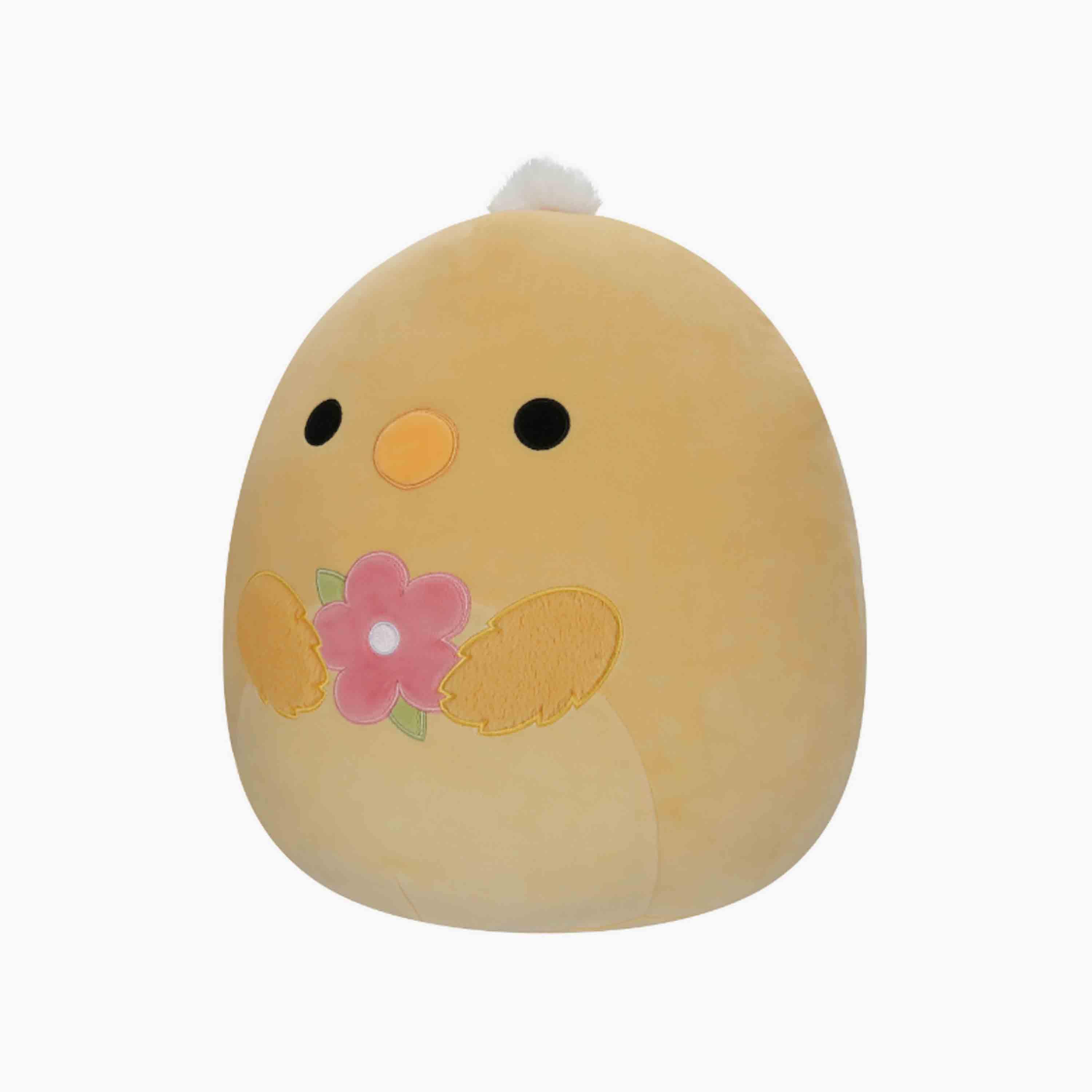 لعبة تريستان ذا تشيك الصفراء بمشبك القطيفة مقاس 3.5 بوصة من سكويشمالوز-toys-plushsofttoys-animals-image-3