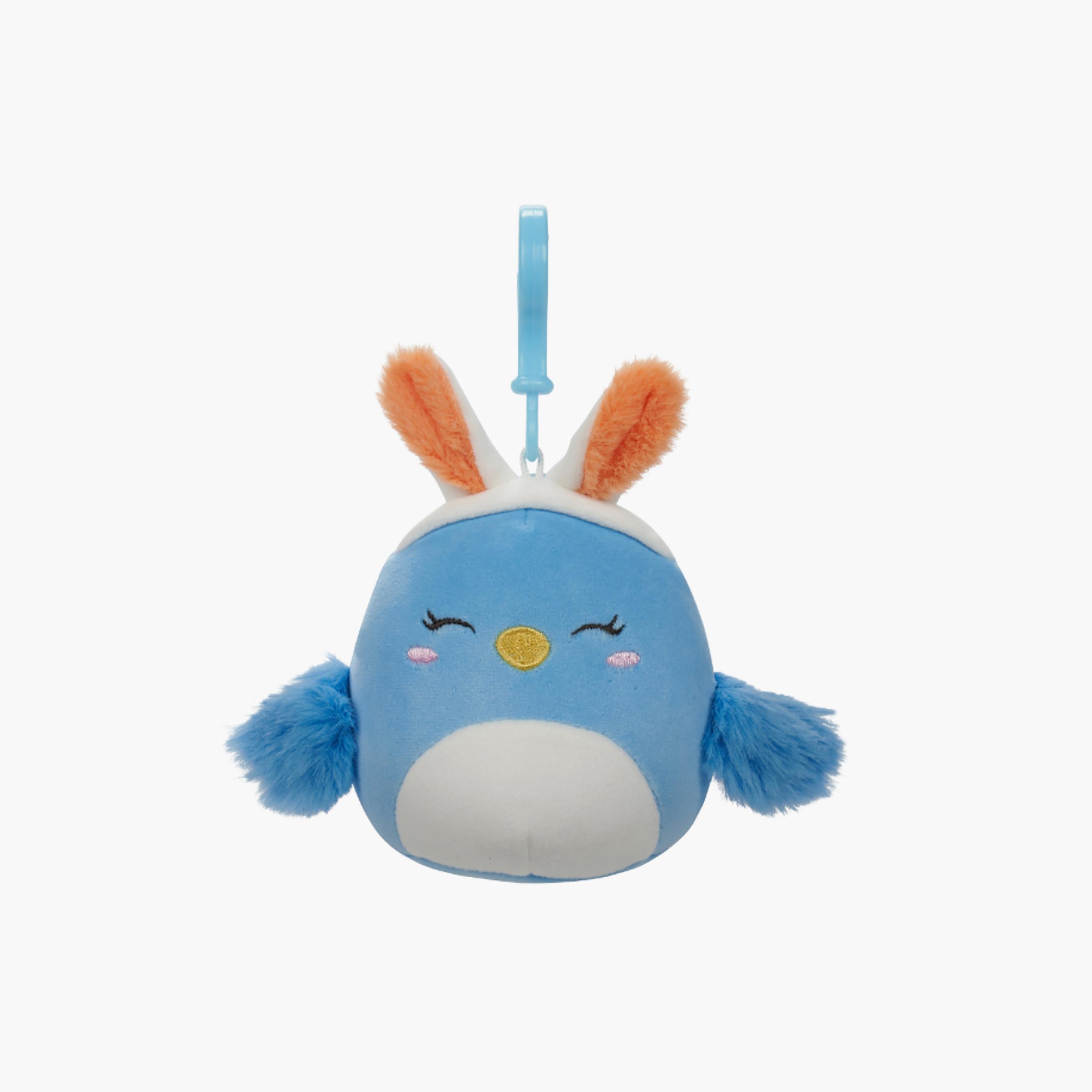 Squishmallows 3.5'' Bebe the Blue Bird Clip-on Plush Toy-toys-plushsofttoys-animals-image-1