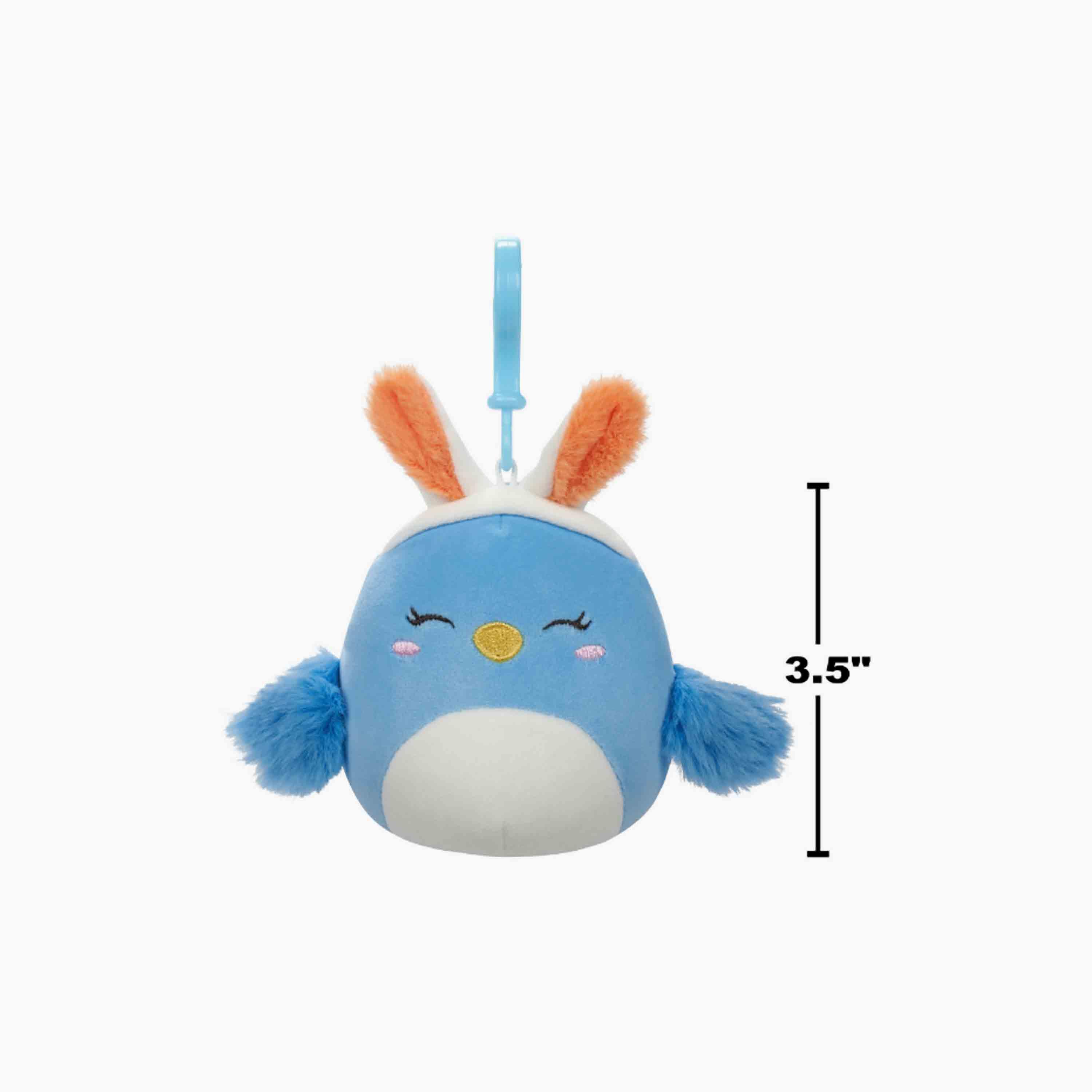 Squishmallows 3.5'' Bebe the Blue Bird Clip-on Plush Toy-toys-plushsofttoys-animals-image-5