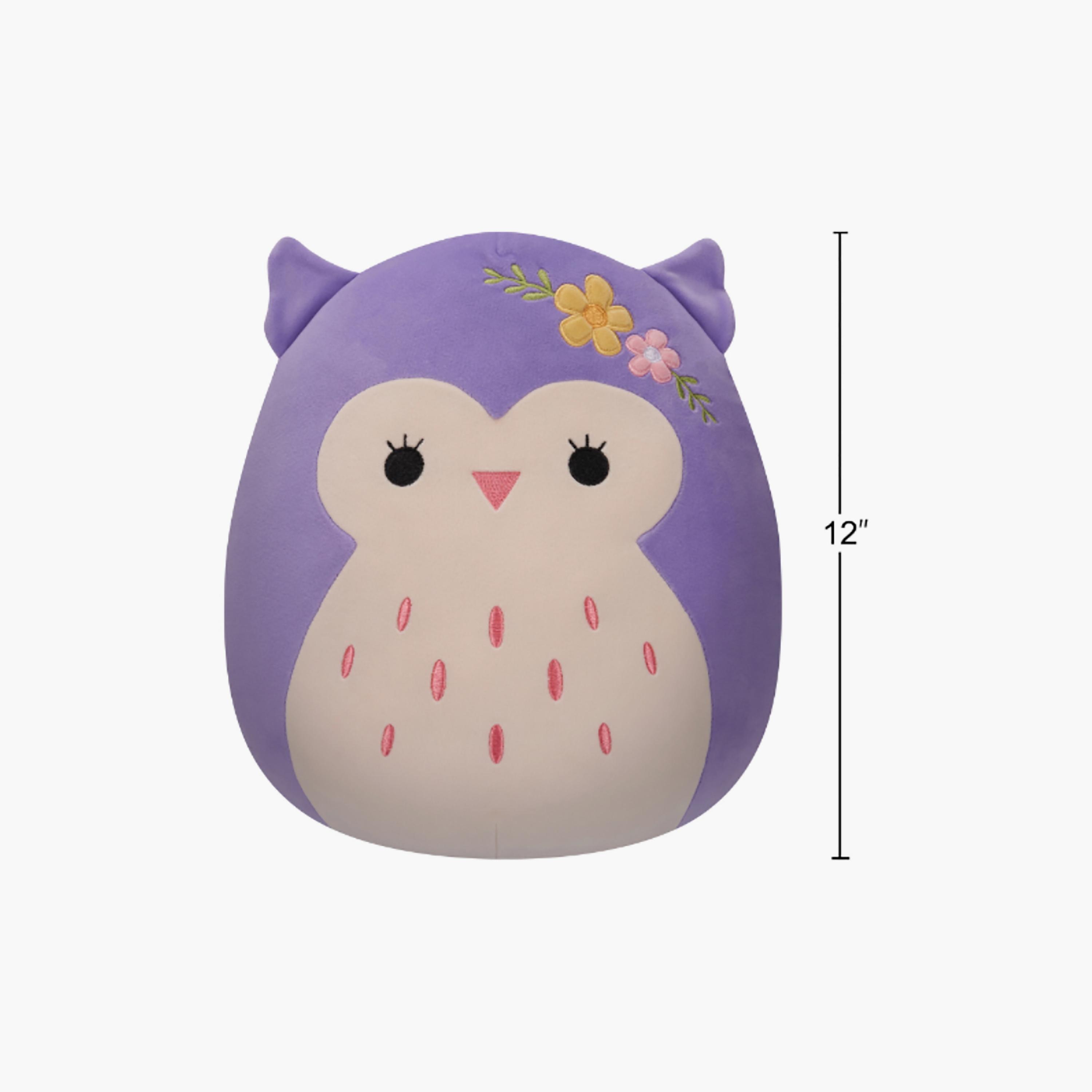 Squishmallows 12'' Holly the Purple Owl Plush Toy-toys-plushsofttoys-animals-image-5