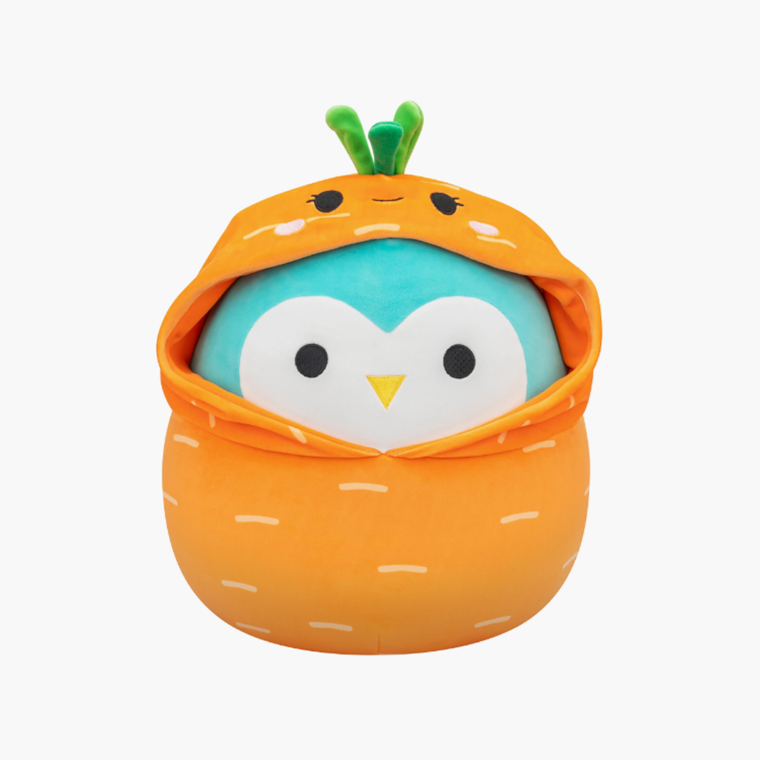 Squishmallows 12'' Winston the Teal Owl in Caroleena Outfit Plush Toy-toys-plushsofttoys-animals-image-1