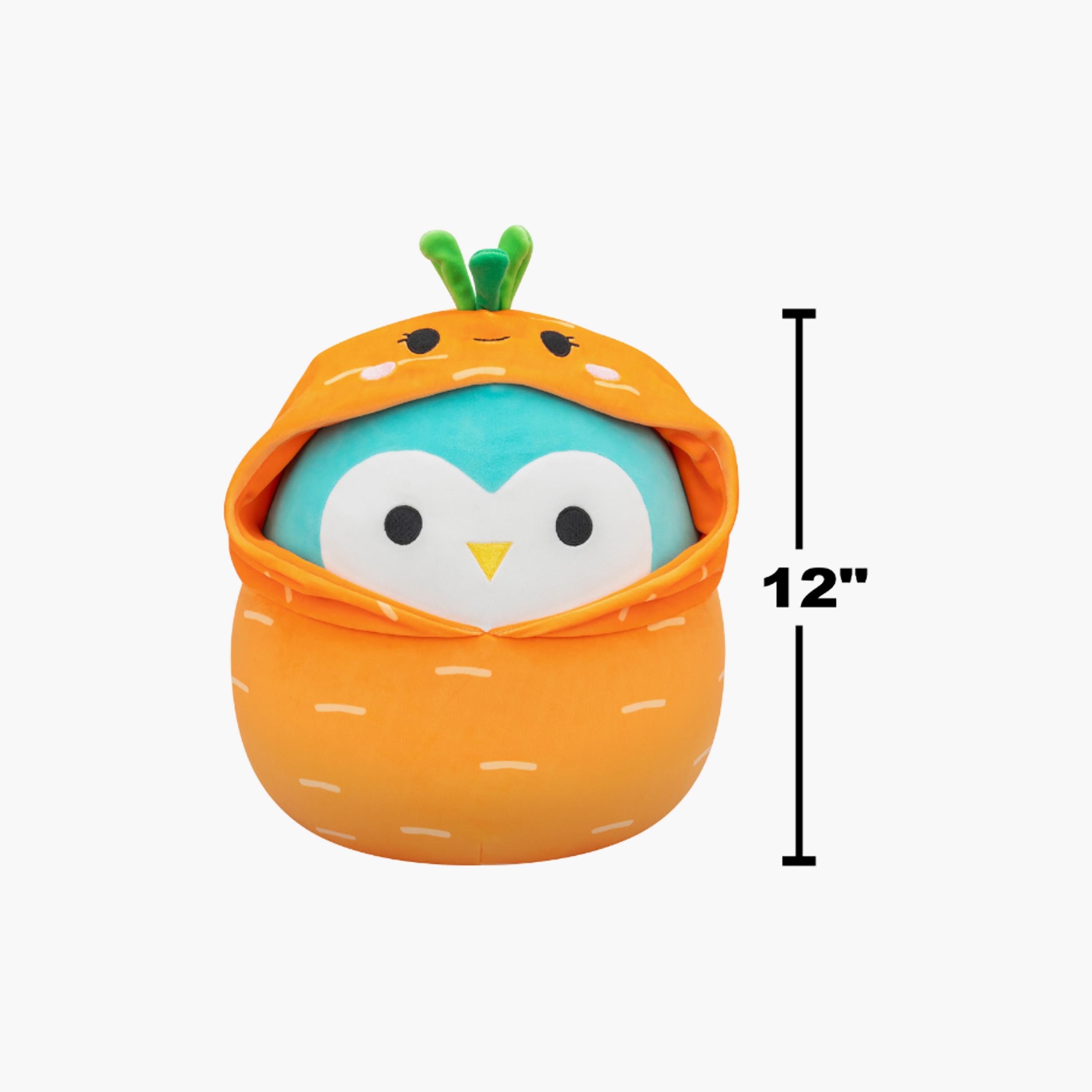 Squishmallows 12'' Winston the Teal Owl in Caroleena Outfit Plush Toy-toys-plushsofttoys-animals-image-5