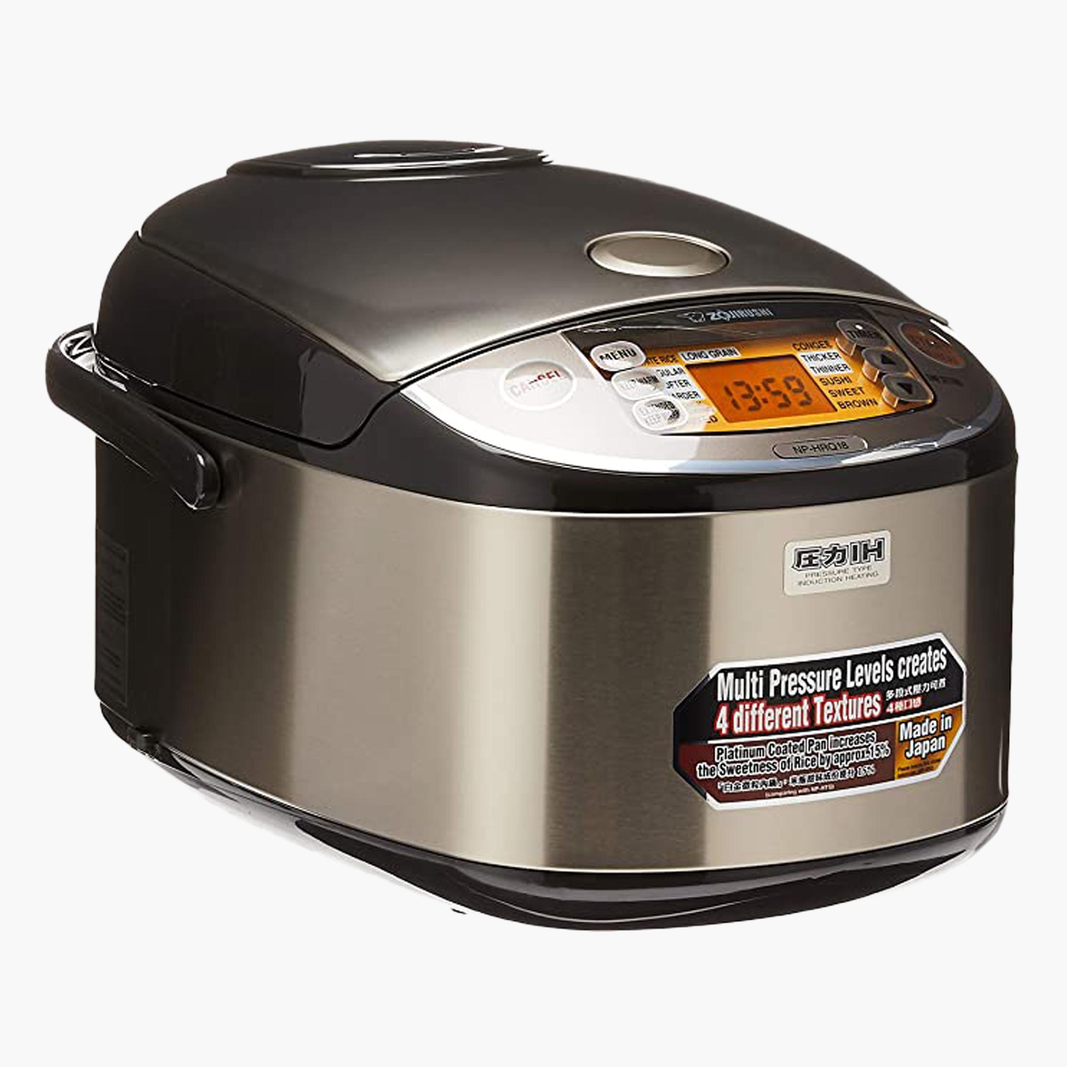 Zojirushi Stainless Steel Electric Rice Cooker - 1.8 L