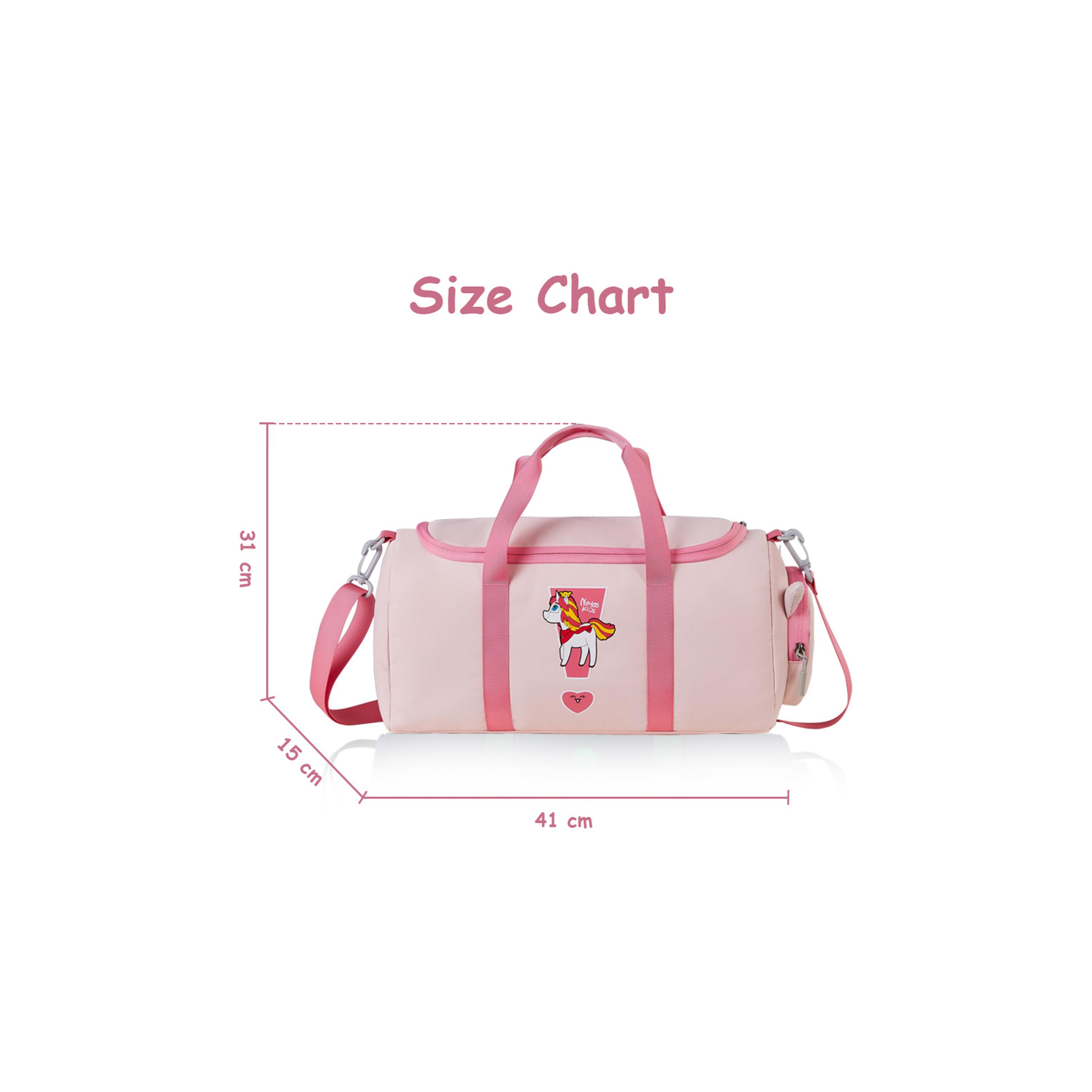 Nohoo Unicorn Printed Backpack - Pink-travel-kidstrolleyandbags-image-8