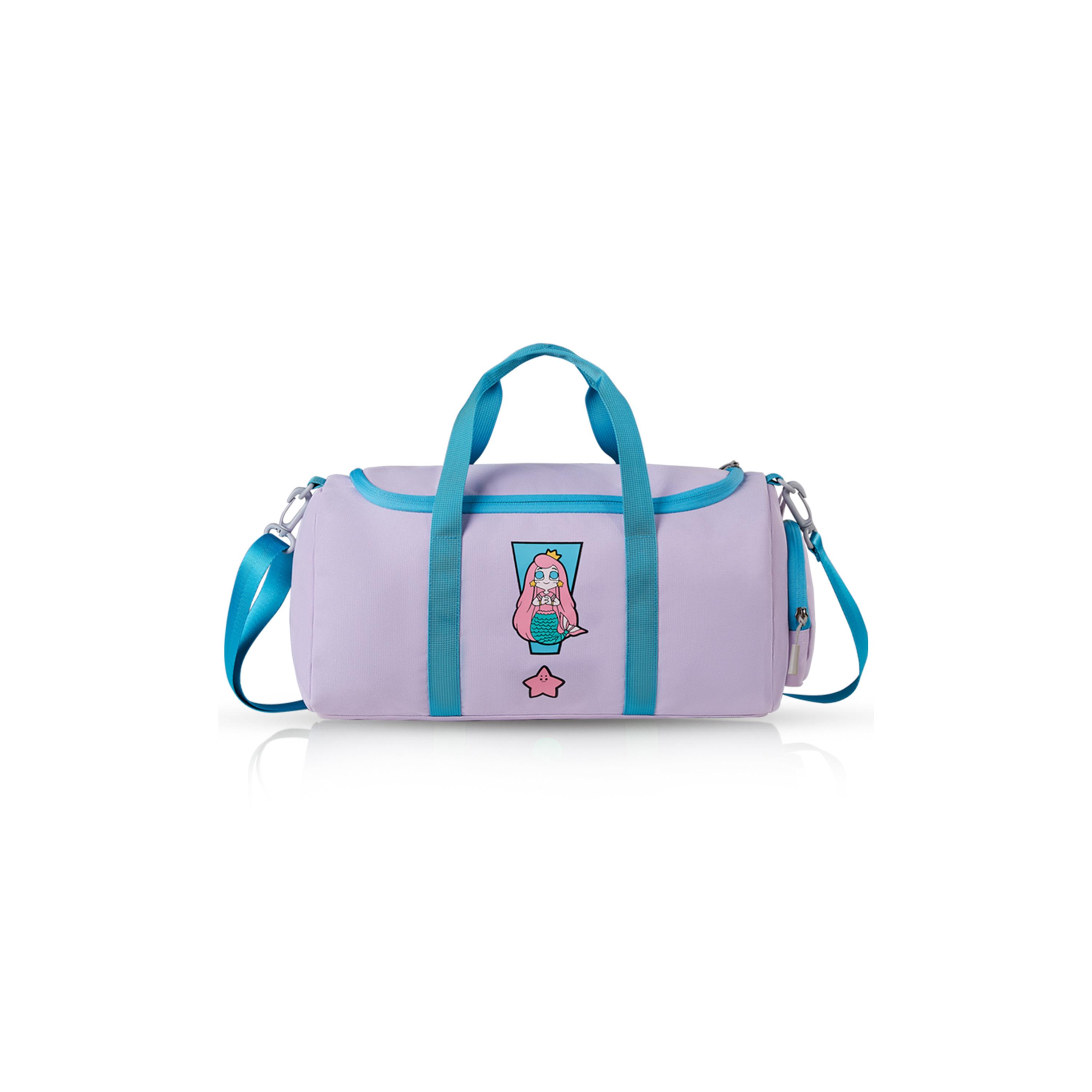 Nohoo Mermaid Printed Backpack - Purple-travel-kidstrolleyandbags-image-1