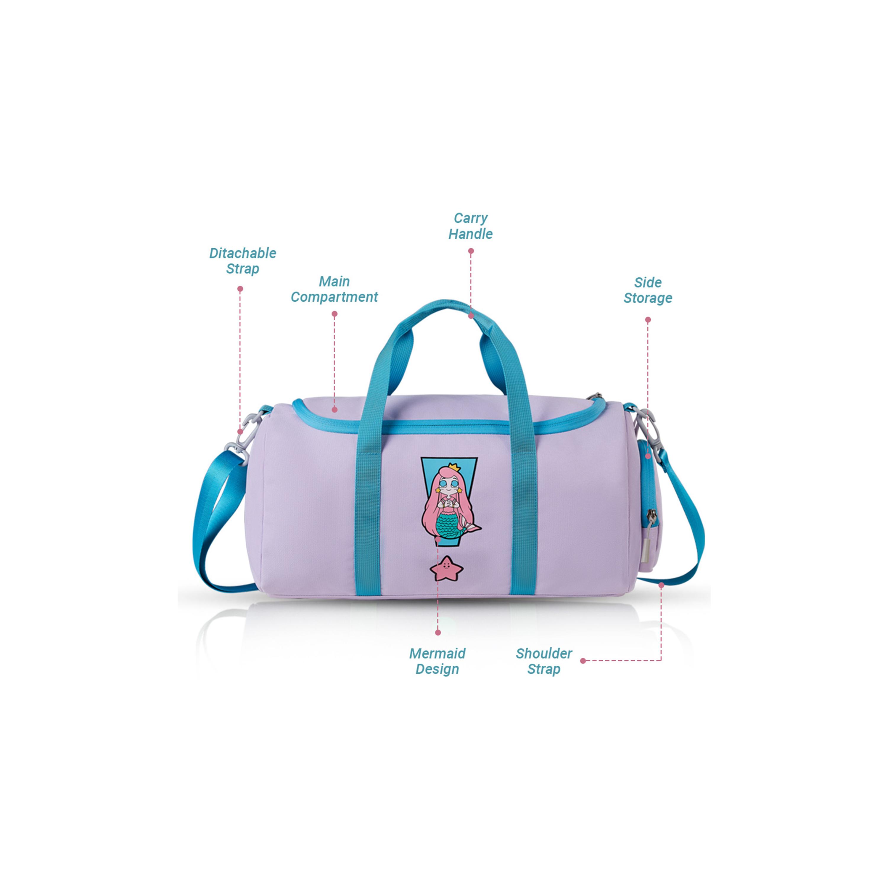 Nohoo Mermaid Printed Backpack - Purple-travel-kidstrolleyandbags-image-6
