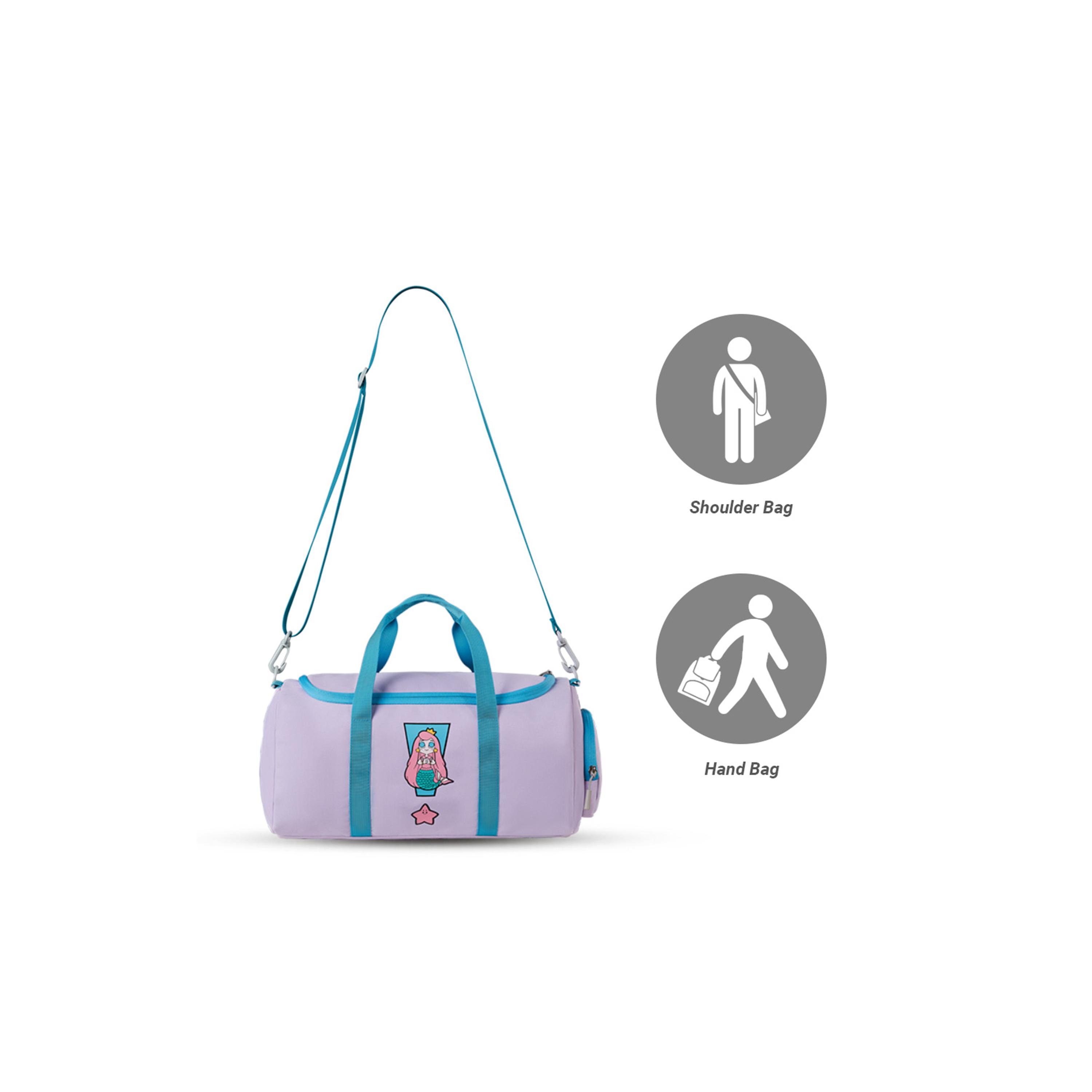 Nohoo Mermaid Printed Backpack - Purple-travel-kidstrolleyandbags-image-7