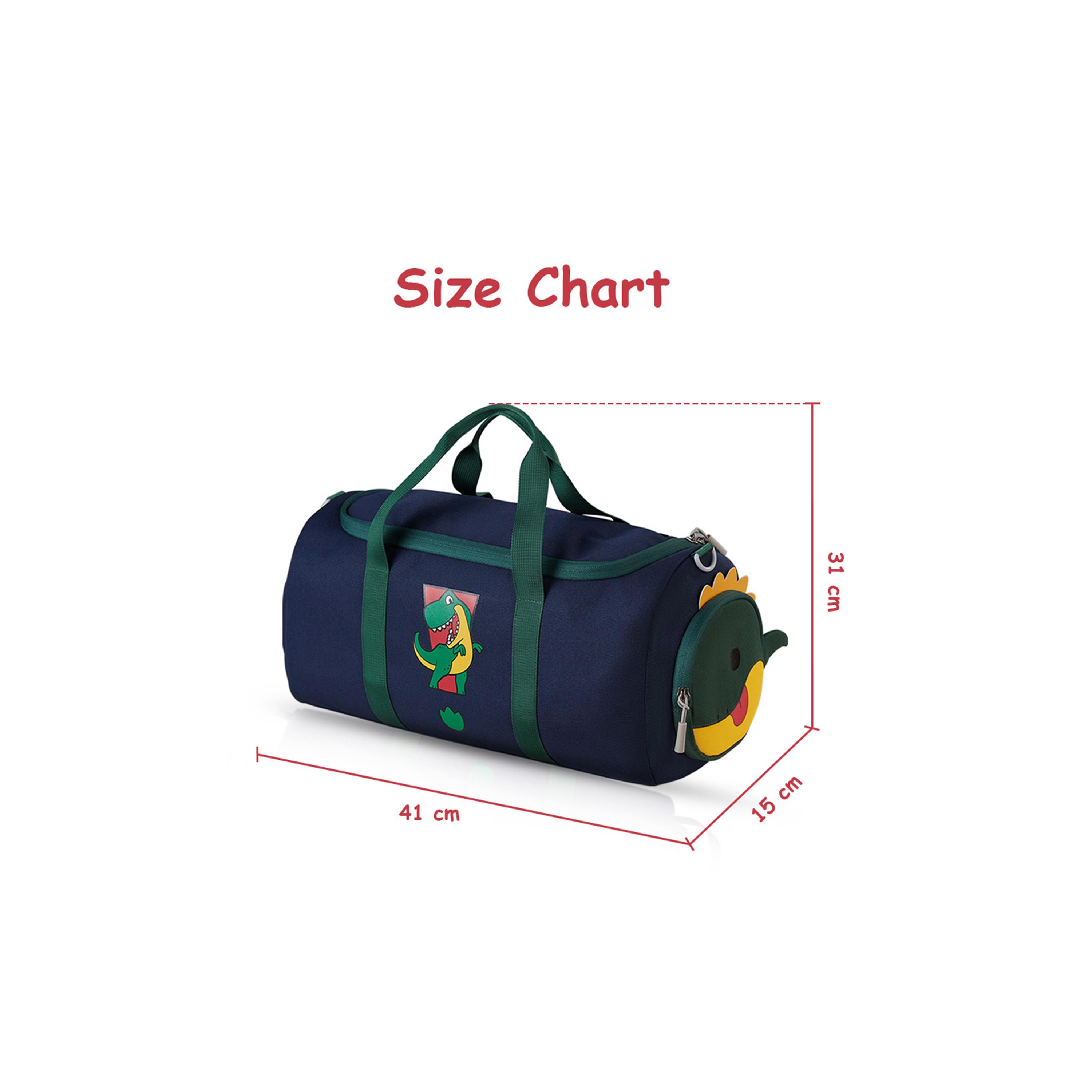 Nohoo Dino Printed Backpack - Blue-travel-kidstrolleyandbags-image-9