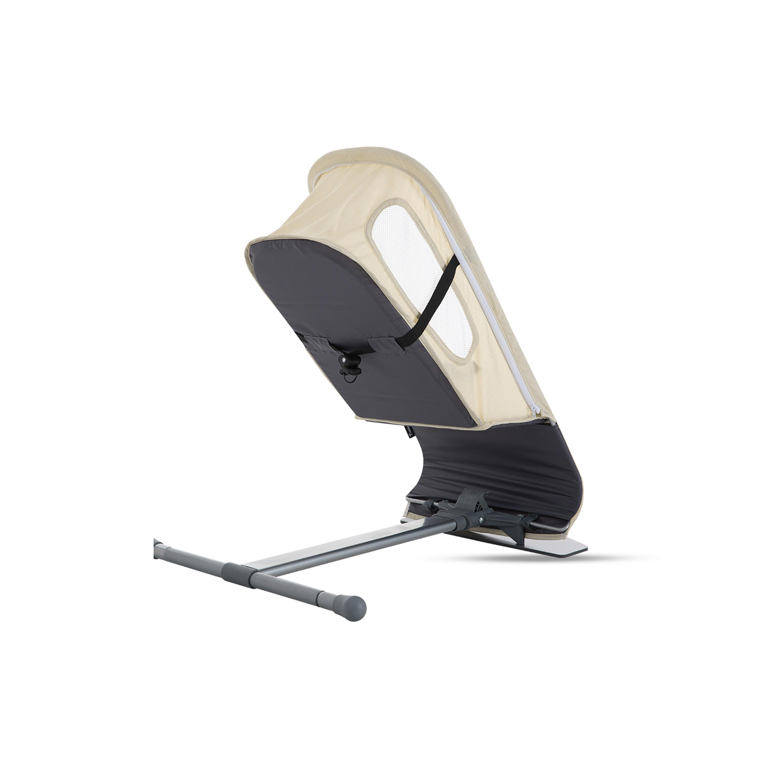 Teknum Baby Bouncer with Grab Toys - Beige-baby-infantactivity-bouncers-image-4