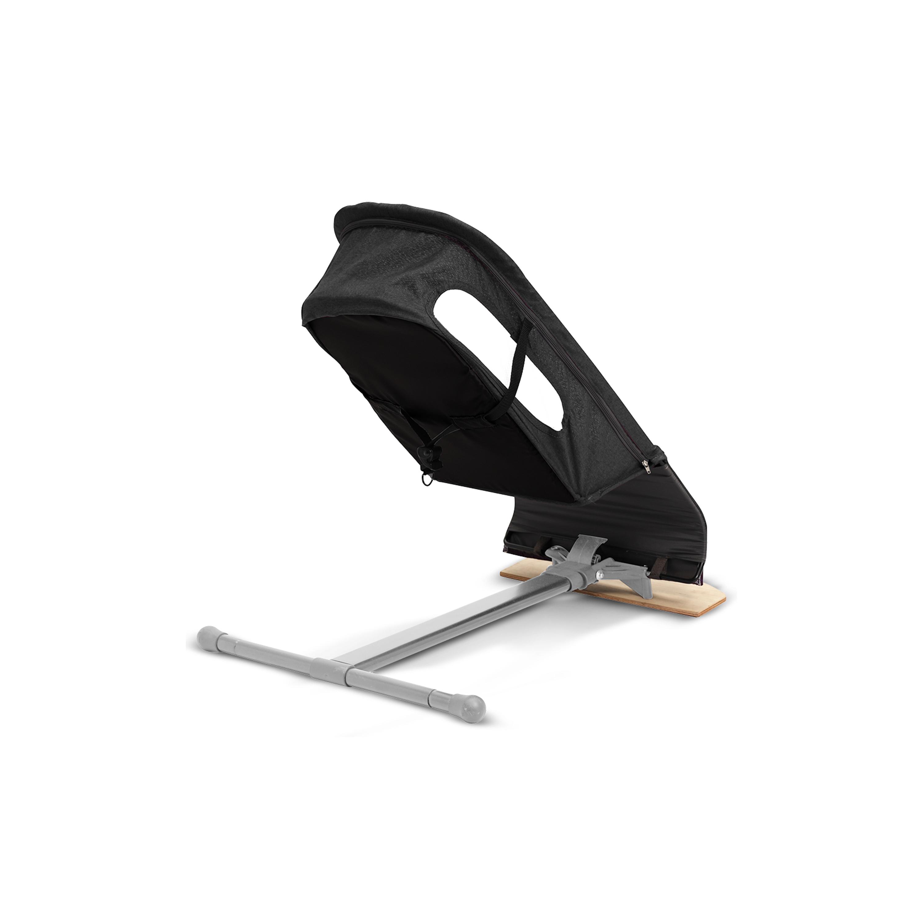 Teknum Baby Bouncer with Grab Toys - Black-baby-infantactivity-bouncers-image-5