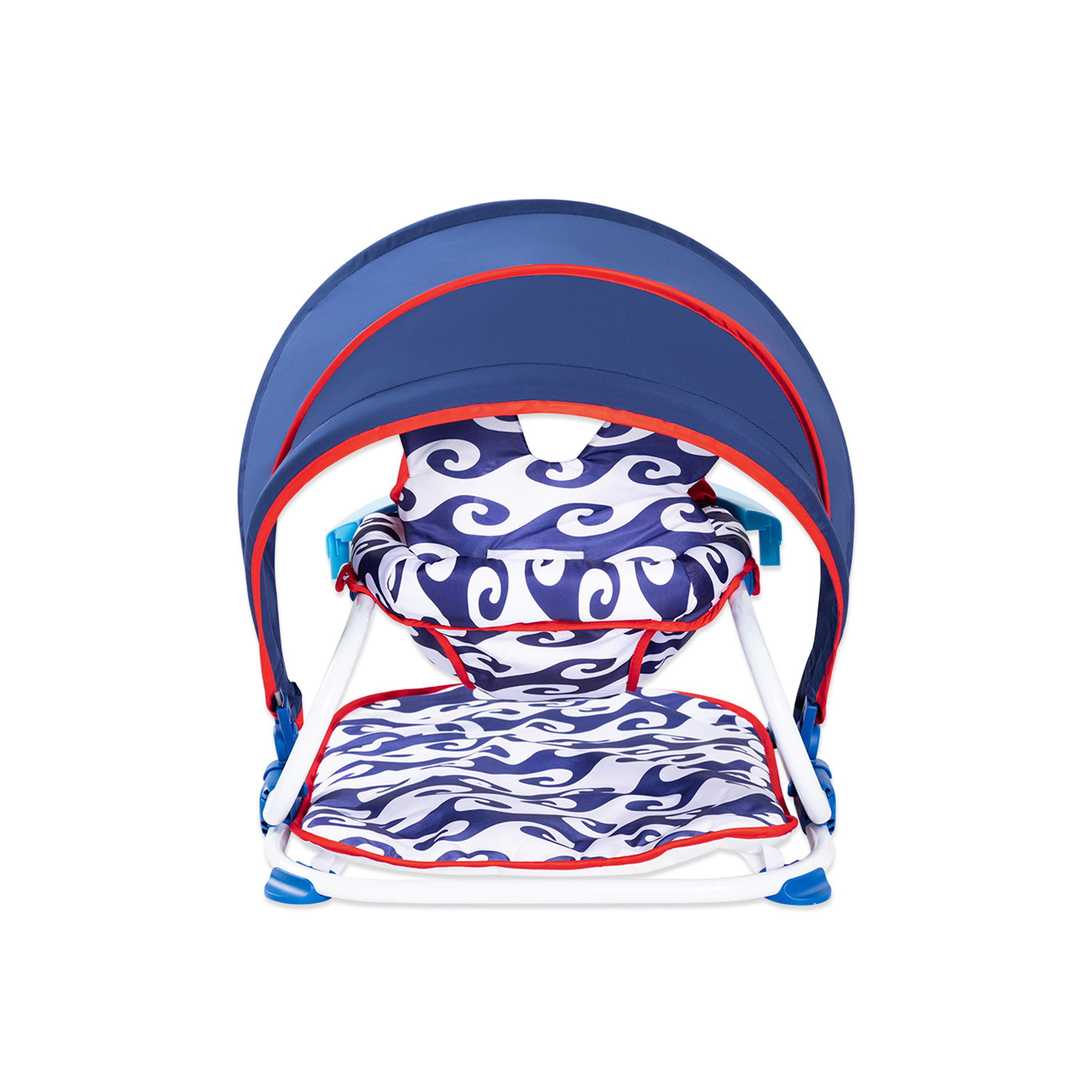 Teknum Baby Sit Up Support with Feeding Tray - Blue-baby-feeding-highchairsandboosters-image-12