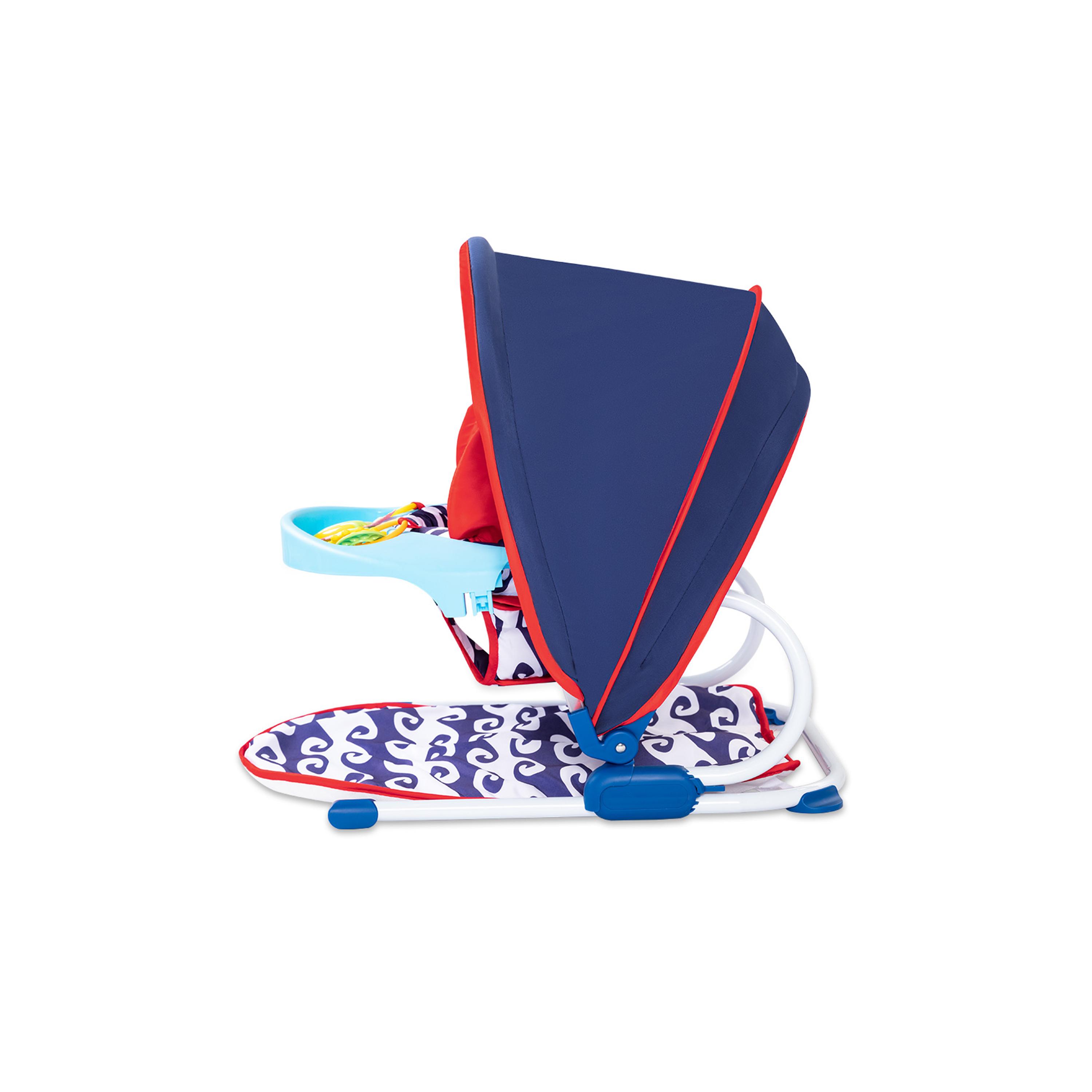 Teknum Baby Sit Up Support with Feeding Tray - Blue-baby-feeding-highchairsandboosters-image-6