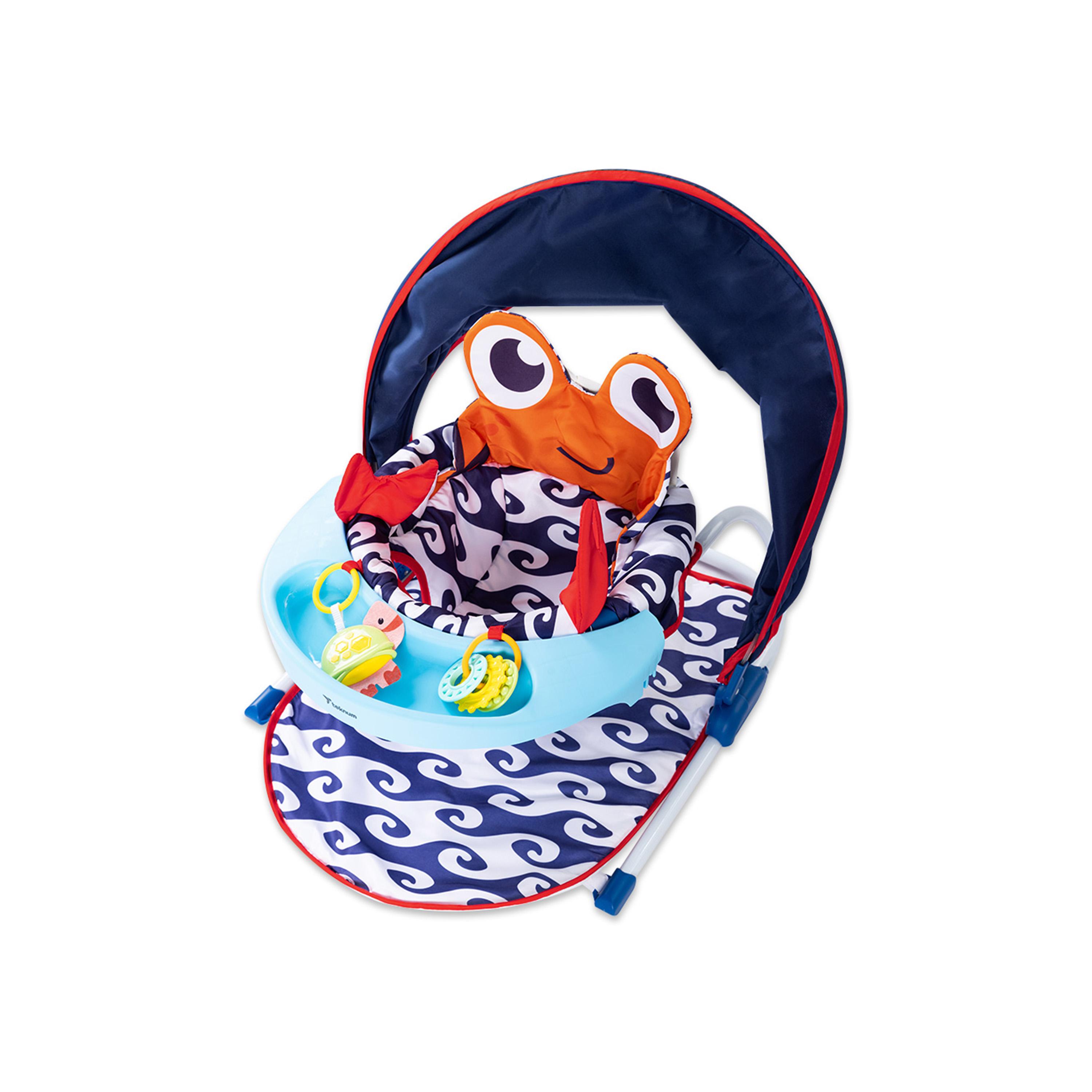 Teknum Baby Sit Up Support with Feeding Tray - Blue-baby-feeding-highchairsandboosters-image-8