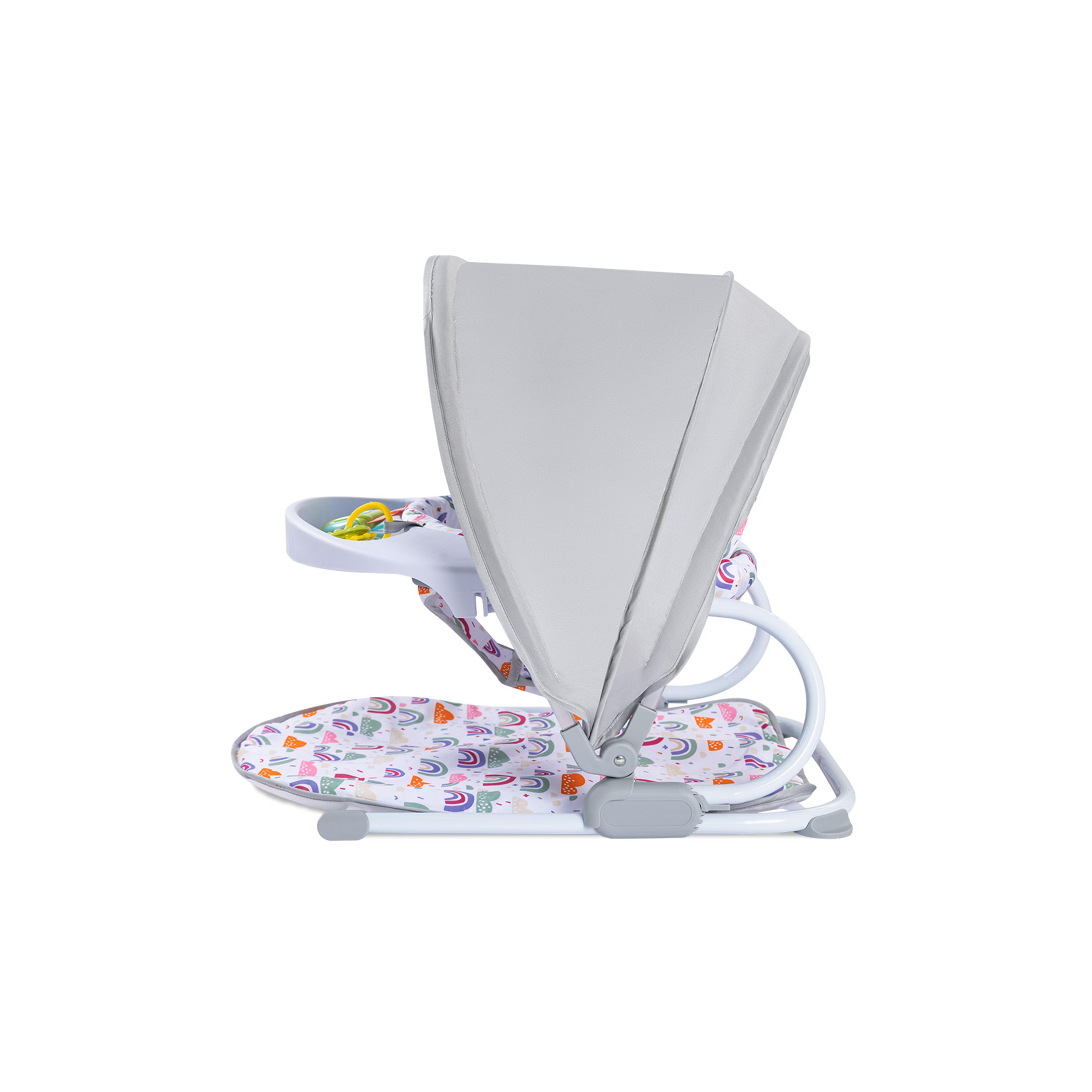 Teknum Baby Sit Up Support with Feeding Tray - Grey-baby-feeding-highchairsandboosters-image-6