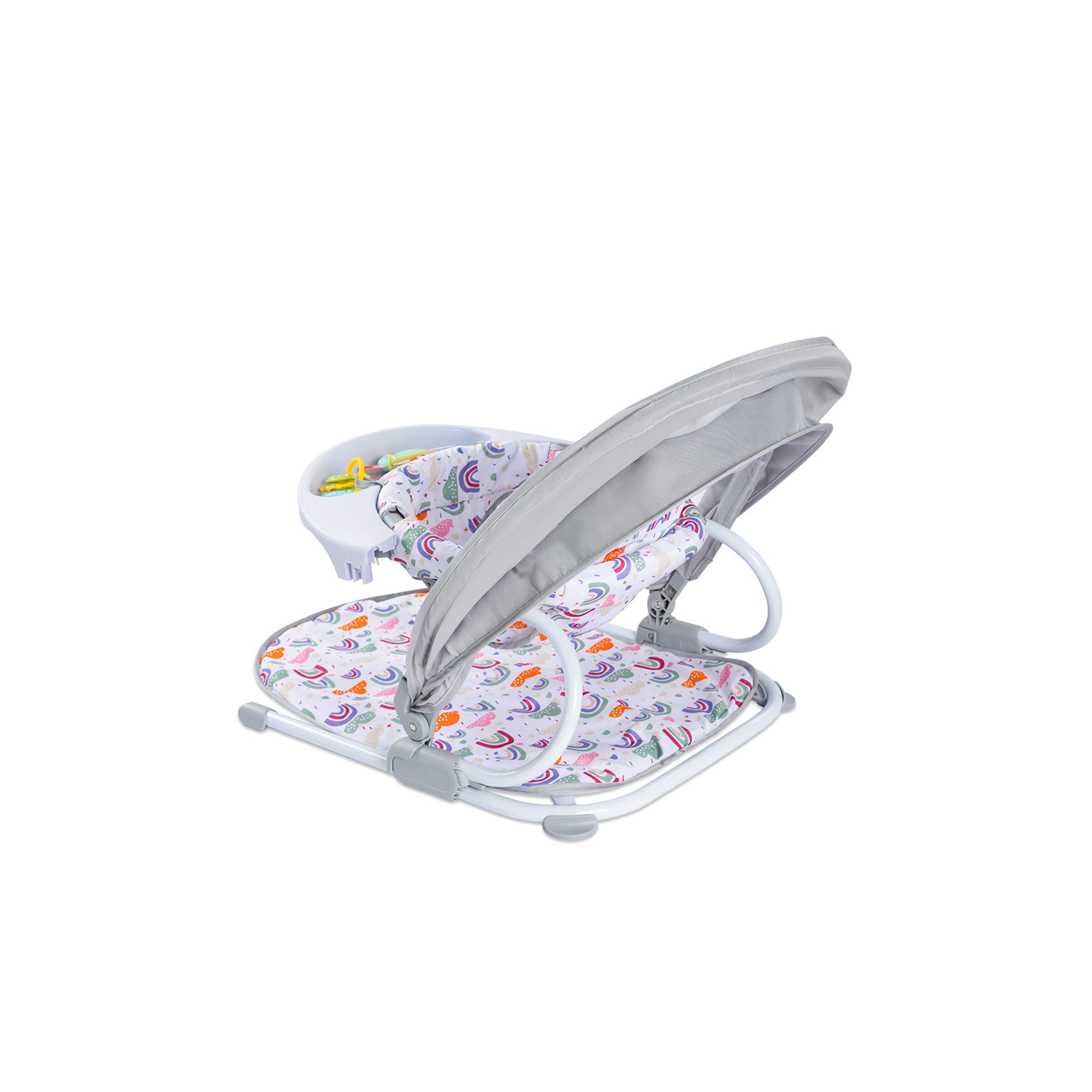 Teknum Baby Sit Up Support with Feeding Tray - Grey-baby-feeding-highchairsandboosters-image-9