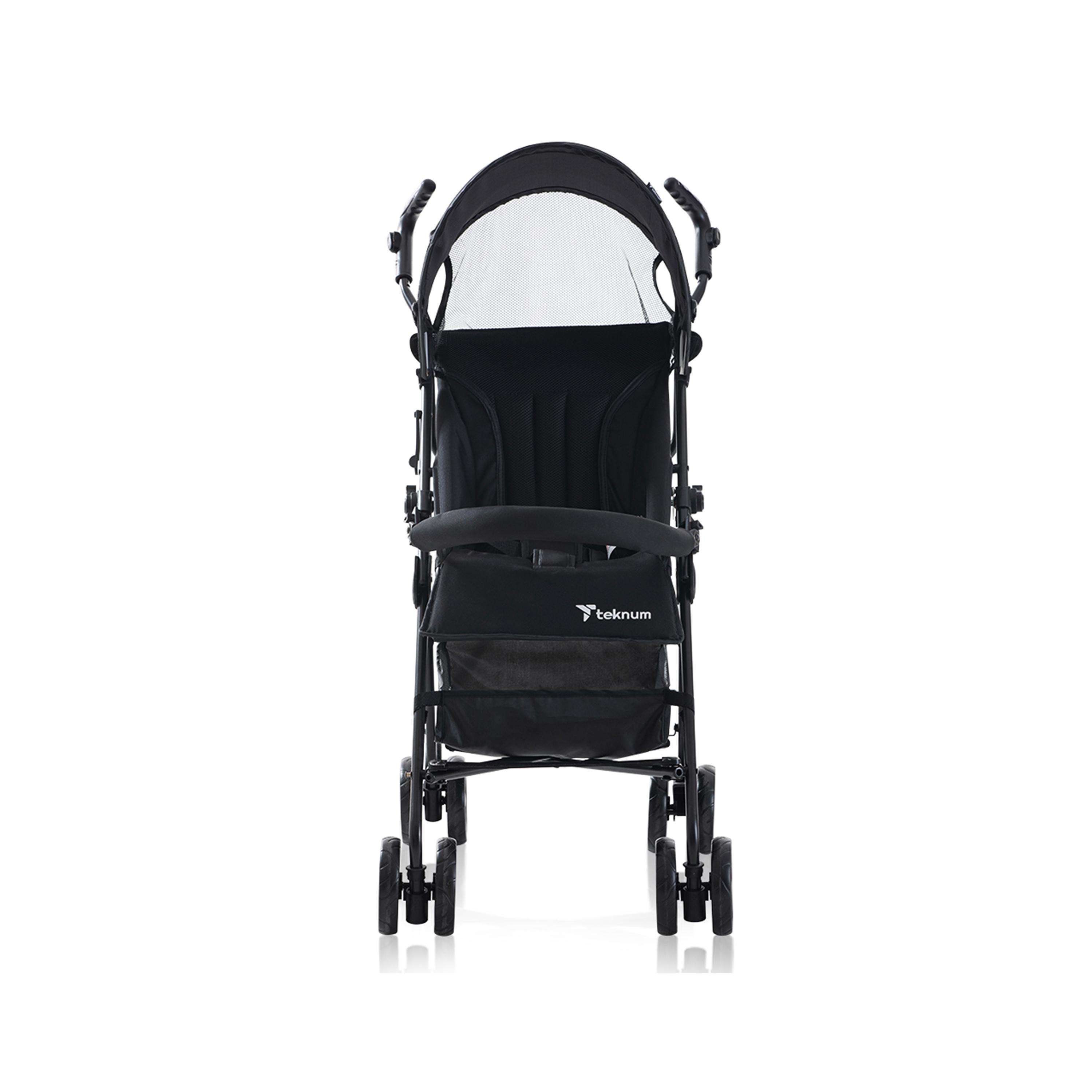 Teknum Eco Lite Stroller - Black-baby-gear-strollersandprams-strollers-image-2