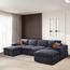 More Creative Roa'a 4-Seater Chenille Corner Sofa-InfluencerCodes_Ramadan26_All_20012026-image-1