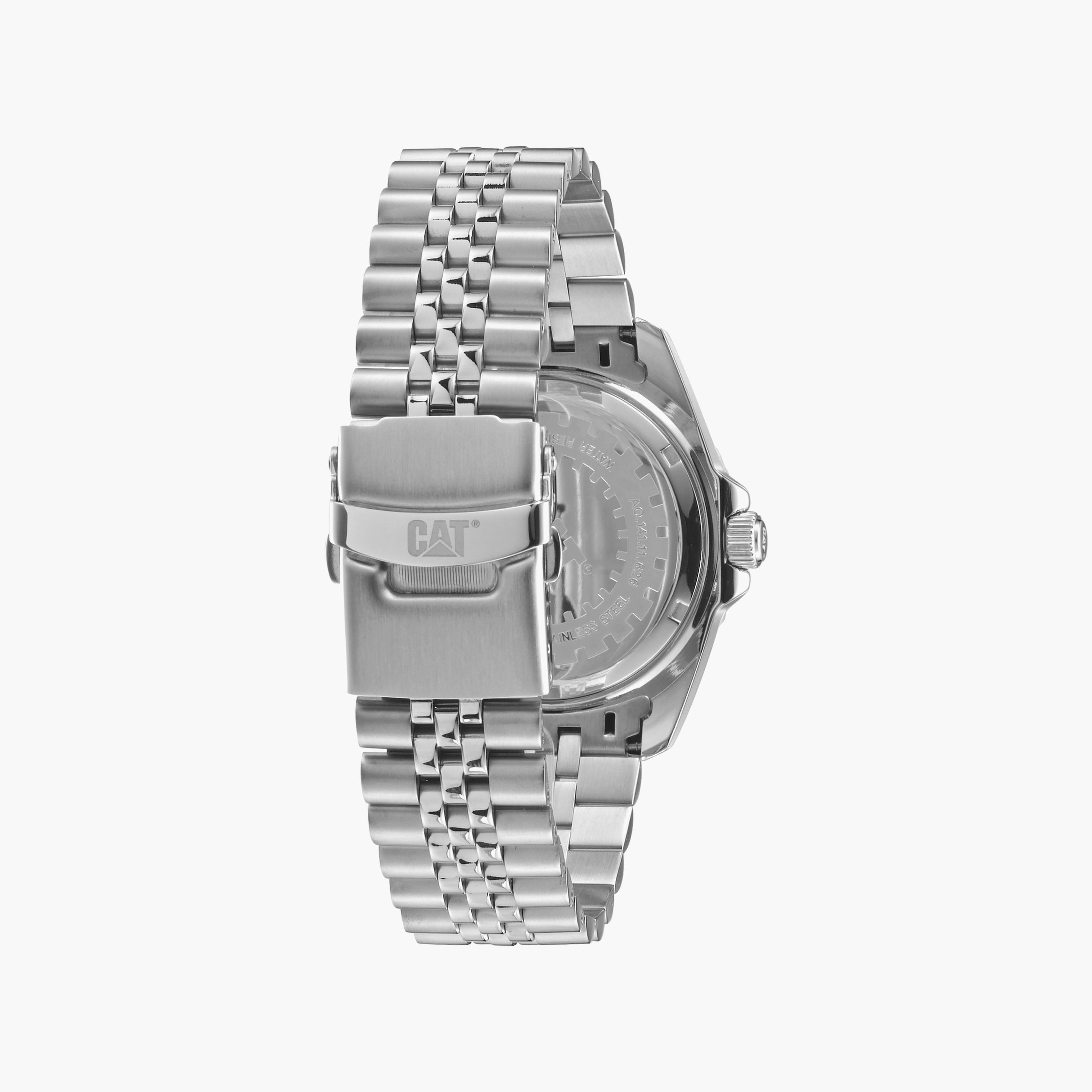 ساعة كات للرجال 42 ملم انالوج بلون فضي مع ستانلس ستيل | AO14111626-men-watchesandjewellery-watches-image-3