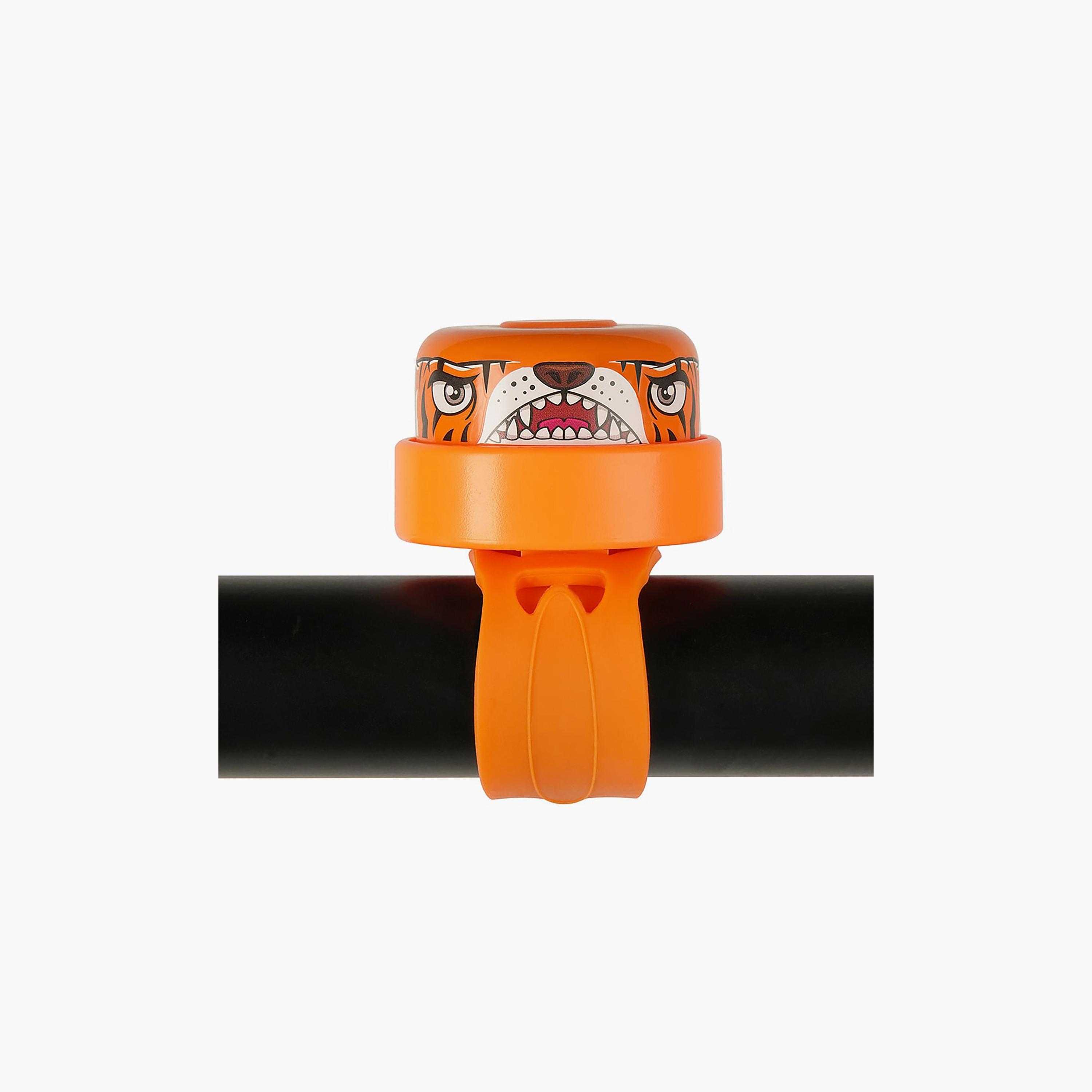 Crazy Safety Bicycle Bell - Tiger - Orange-toys-outdoor-bikesandrideons-bikesafetyaccessories-image-4