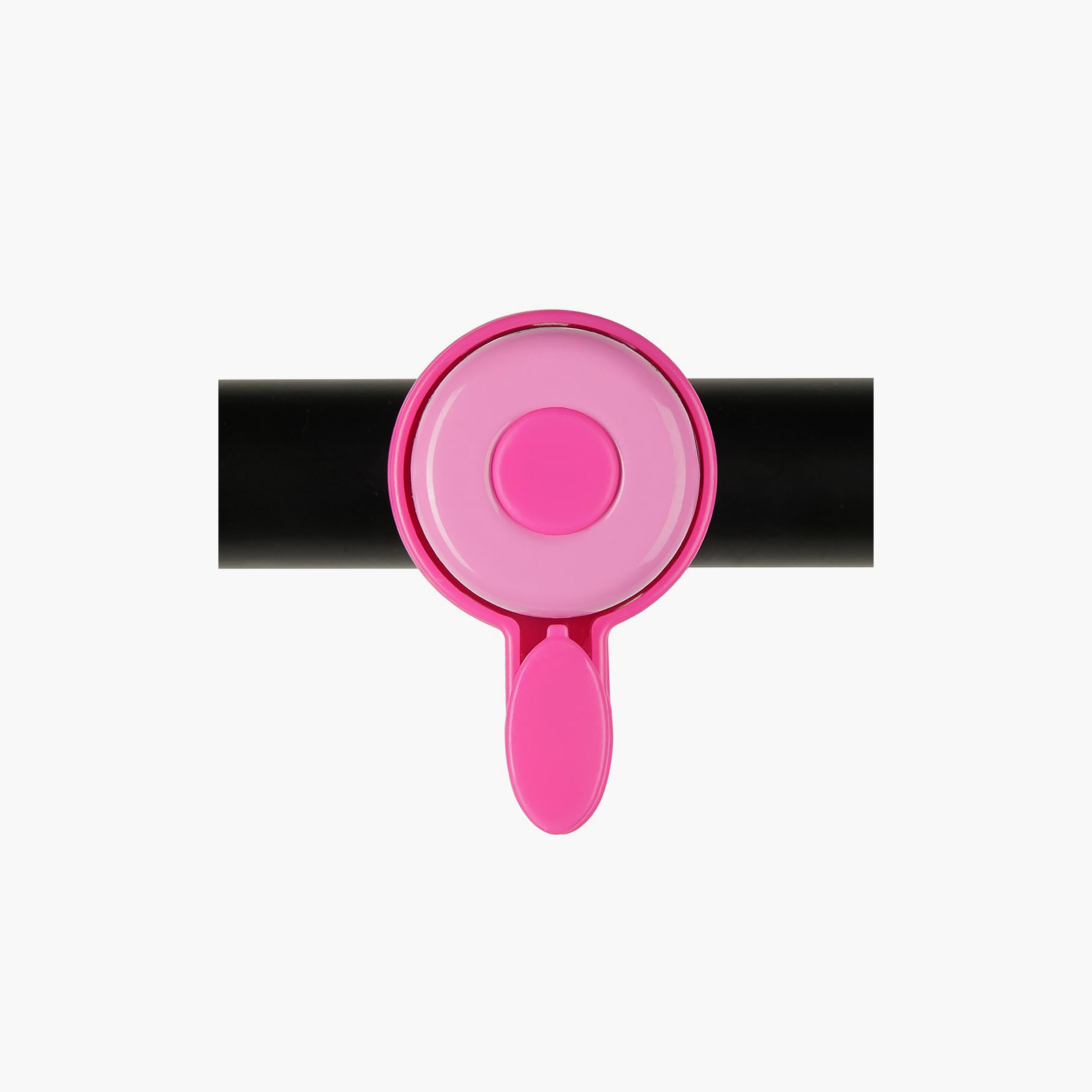 Crazy Safety Bicycle Bell - Shark - Pink-toys-outdoor-bikesandrideons-bikesafetyaccessories-image-3