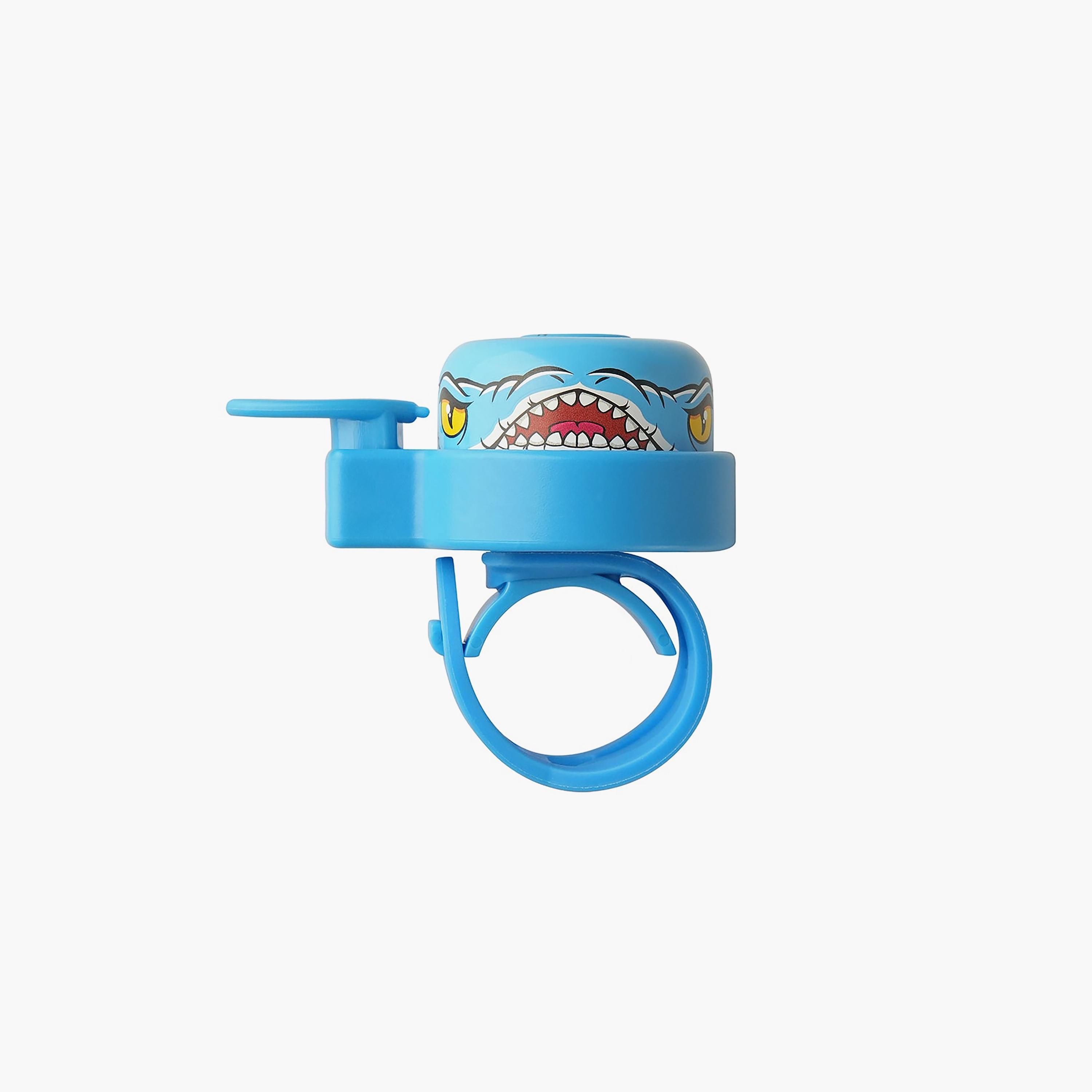 Crazy Safety Bicycle Bell - Dino - Blue-toys-outdoor-bikesandrideons-bikesafetyaccessories-image-1