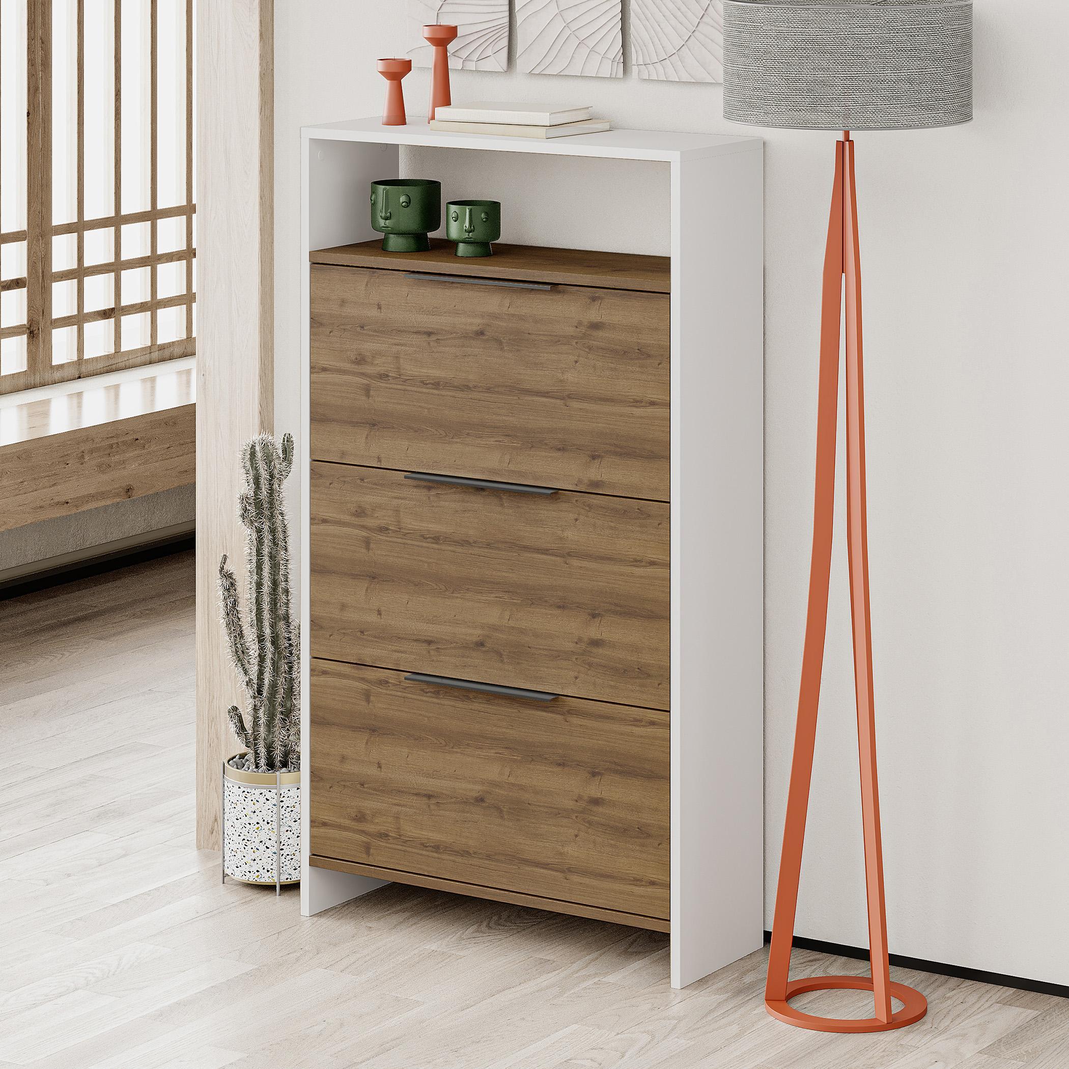 Kaju 18-Pair Shoe Cabinet