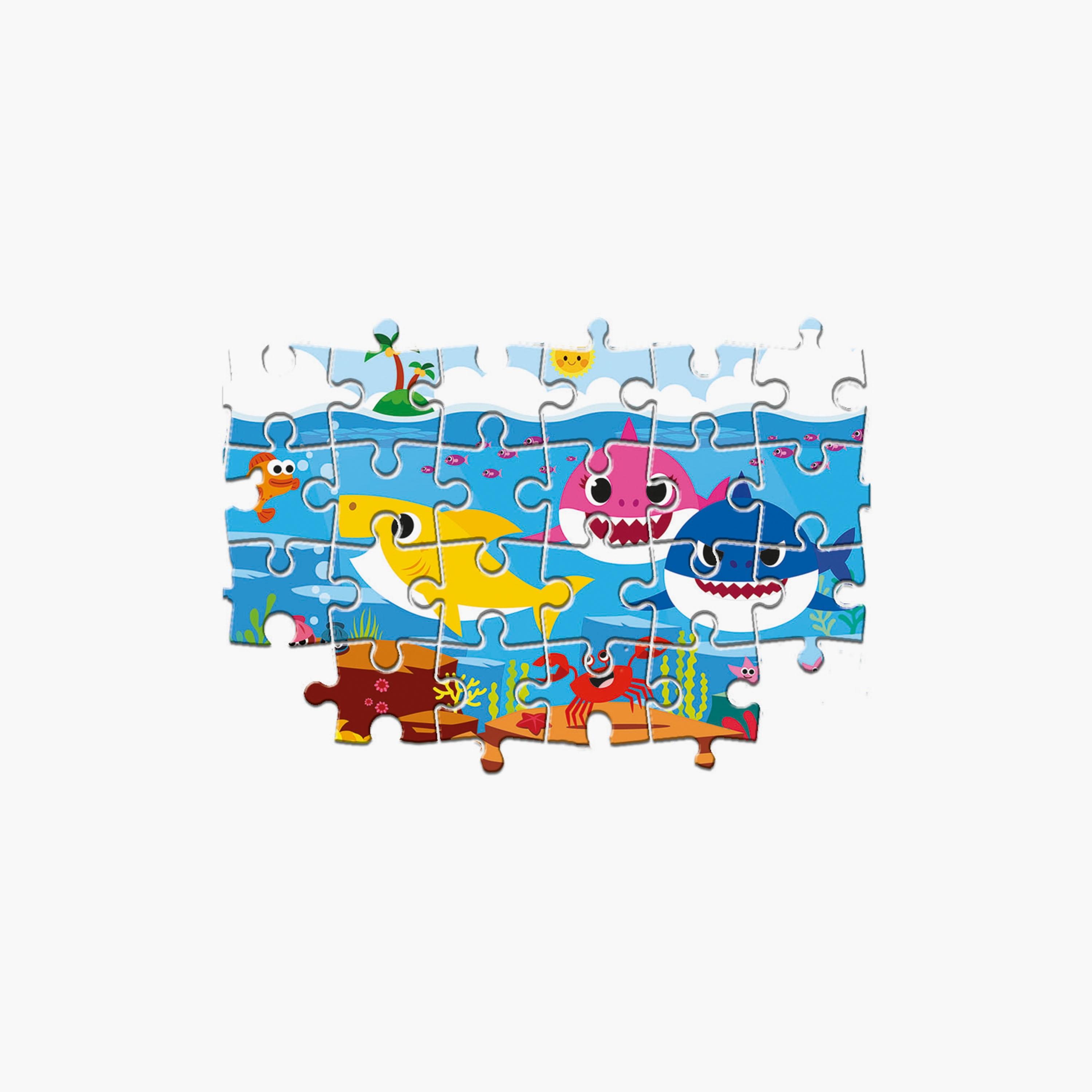 Clementoni Pack of 2 Baby Shark Puzzles - 20-Piece-toys-indoortoys-puzzles-image-2